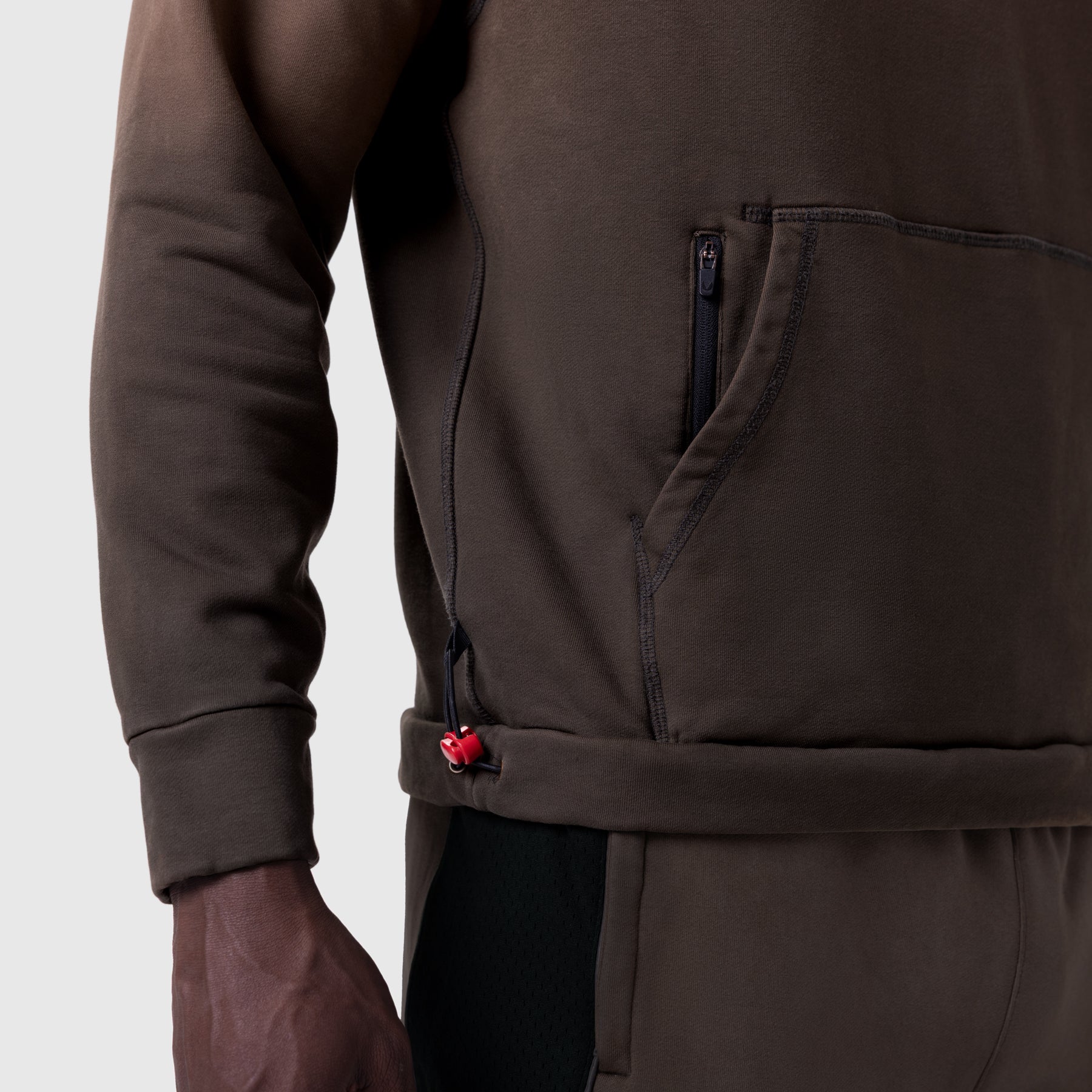 1121. Tech-Terry™ Training Hoodie - Dark Earth Sun Fade "Blade" - Image 6