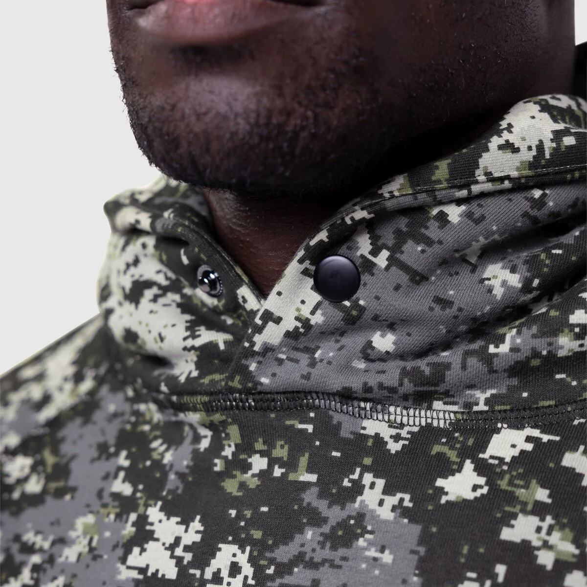 1121. Tech-Terry™ Training Hoodie - Pixel Camo "Blade" - Image 4