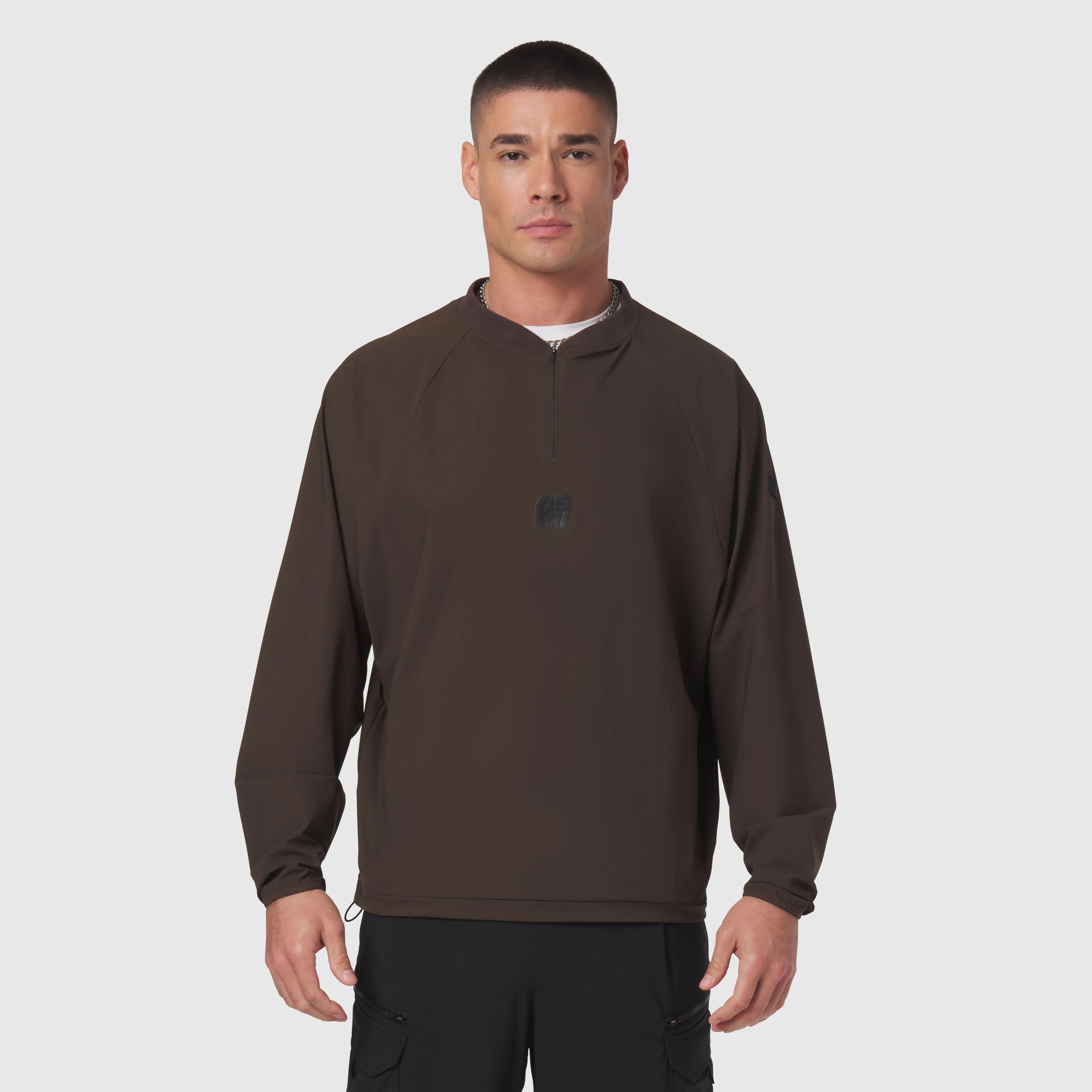 1141. Tetra-Lite® Blade Collar Zip Jacket - Dark Earth - Image 2