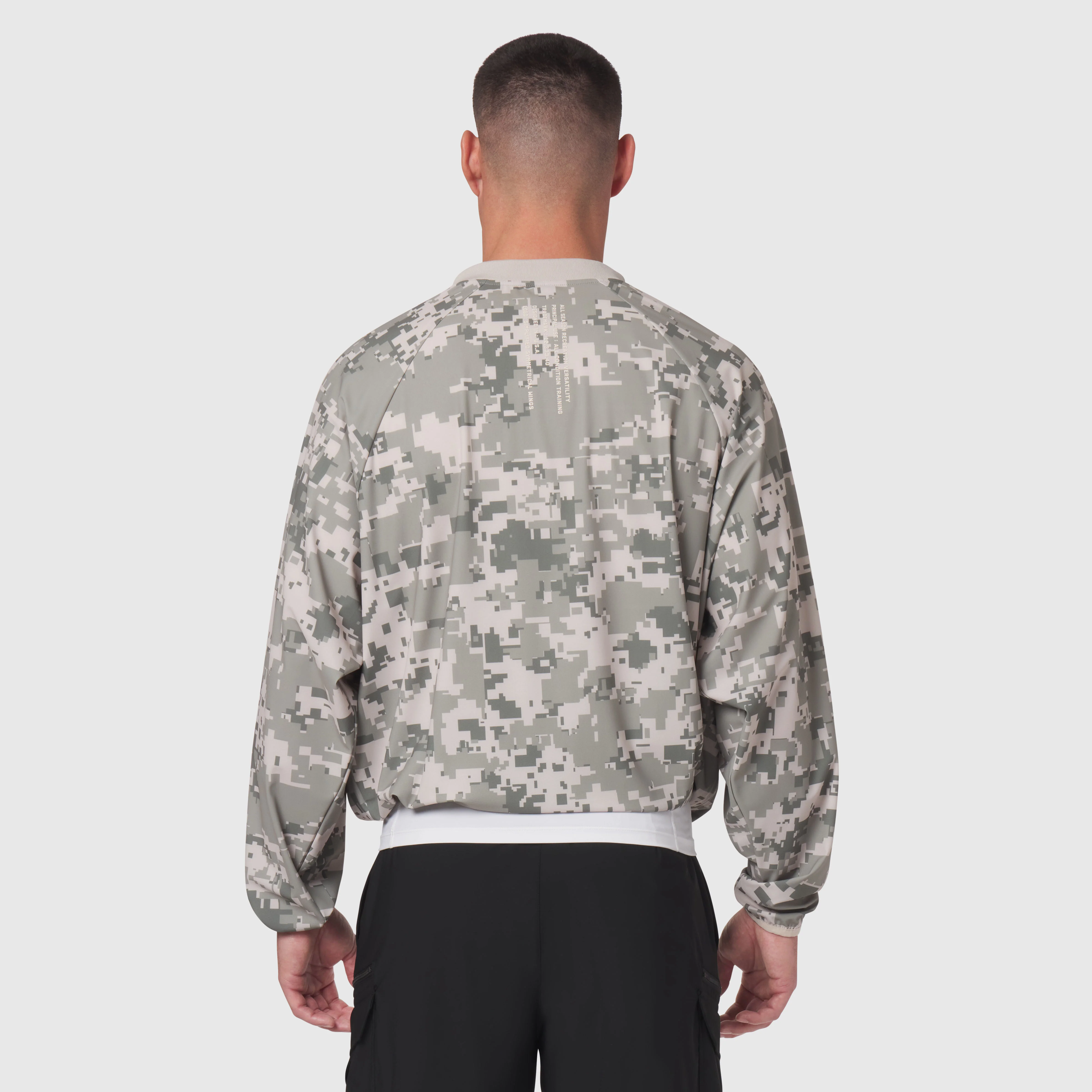 1141. Tetra-Lite® Blade Collar Zip Jacket - Digital Camo - Image 3