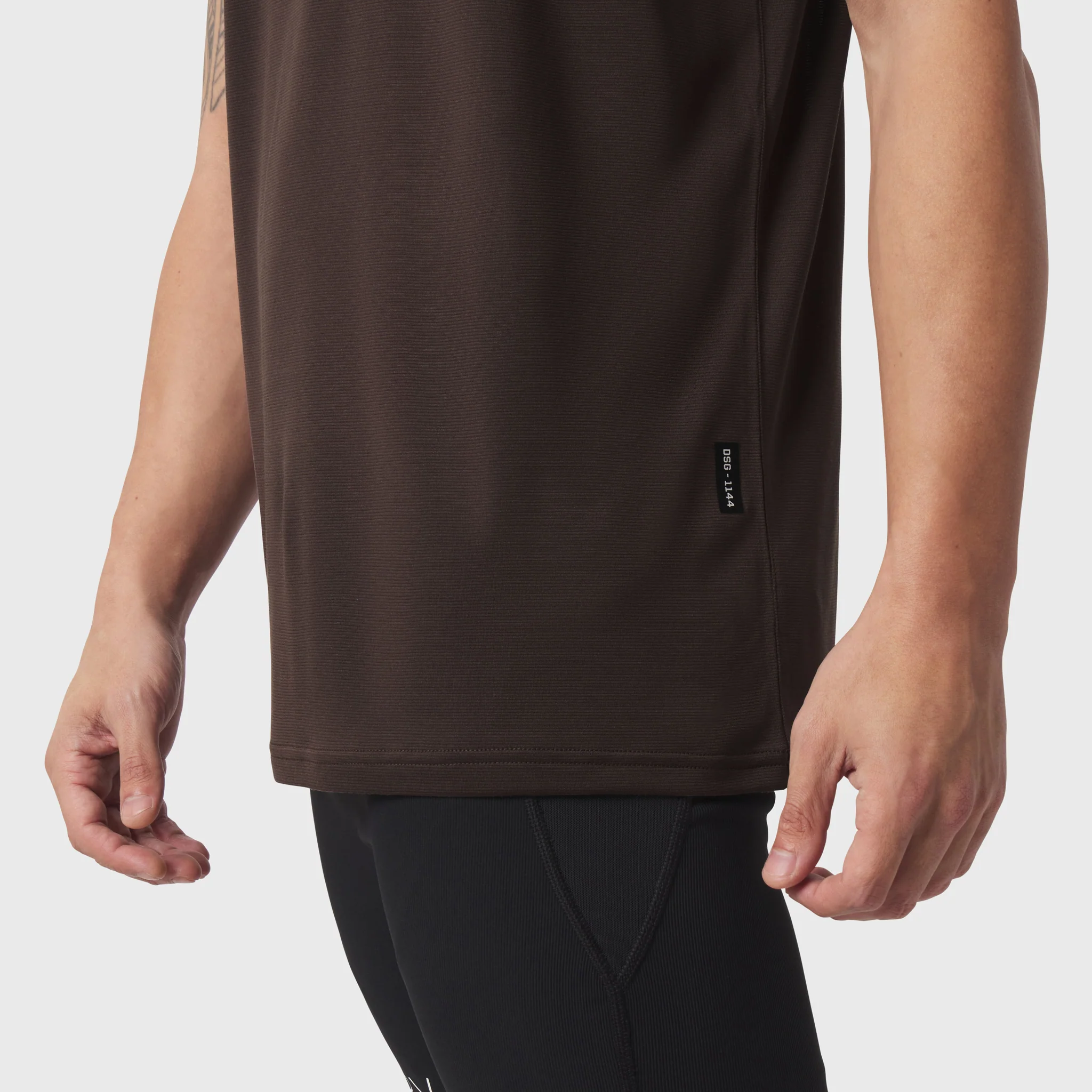 1144. Polartec® Delta Training Tee - Dark Earth - Image 4