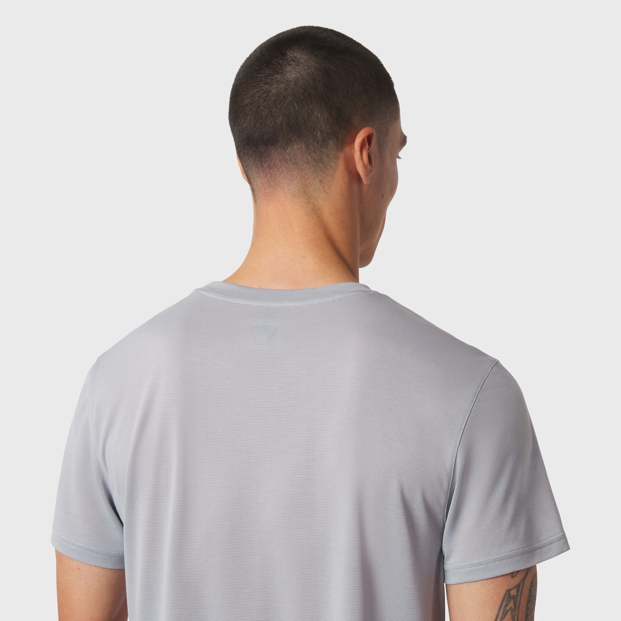 1144. Polartec® Delta Training Tee - Slate Grey - Image 3