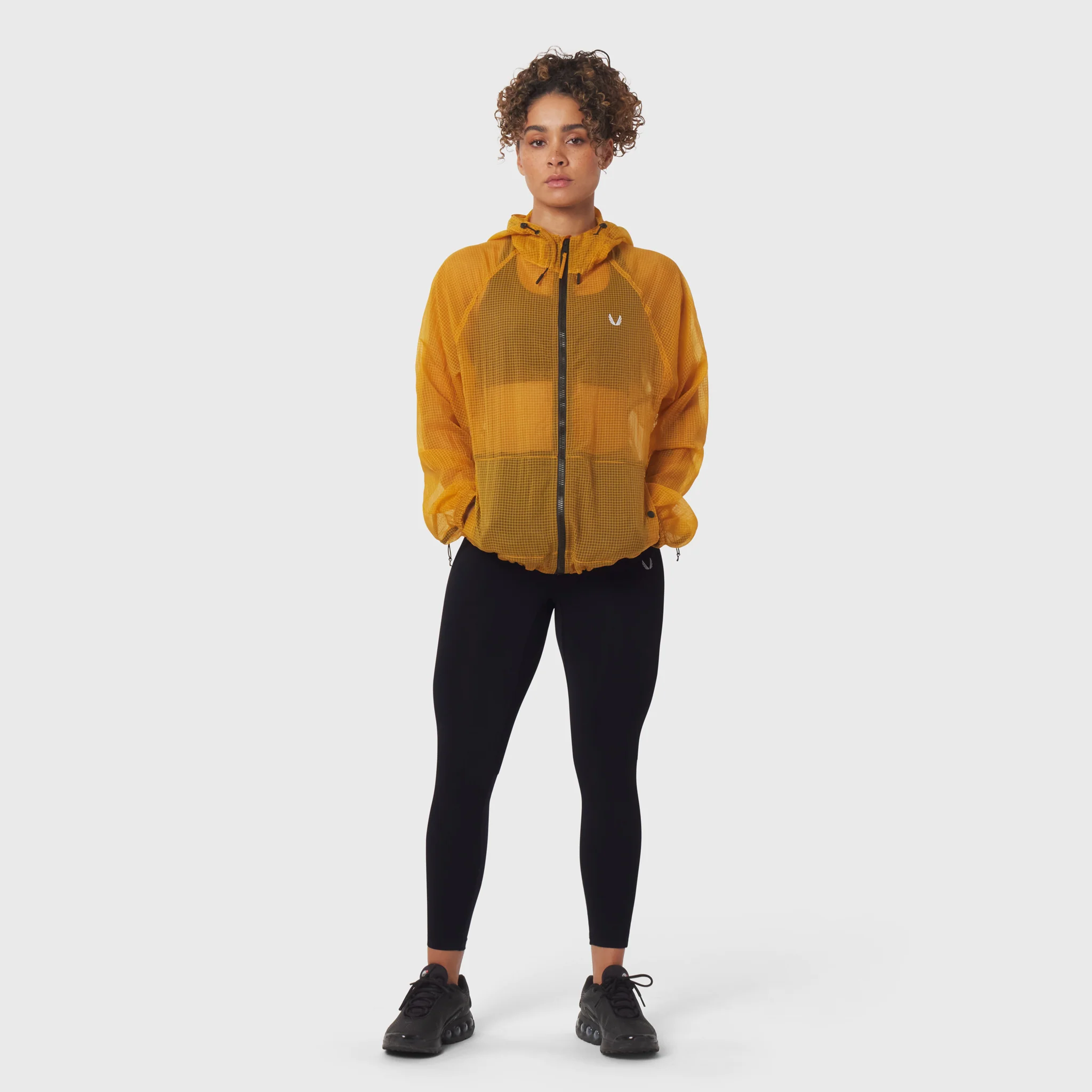 1162. Weather-Ready Transparent Ripstop Shell Jacket - Amber - Image 11