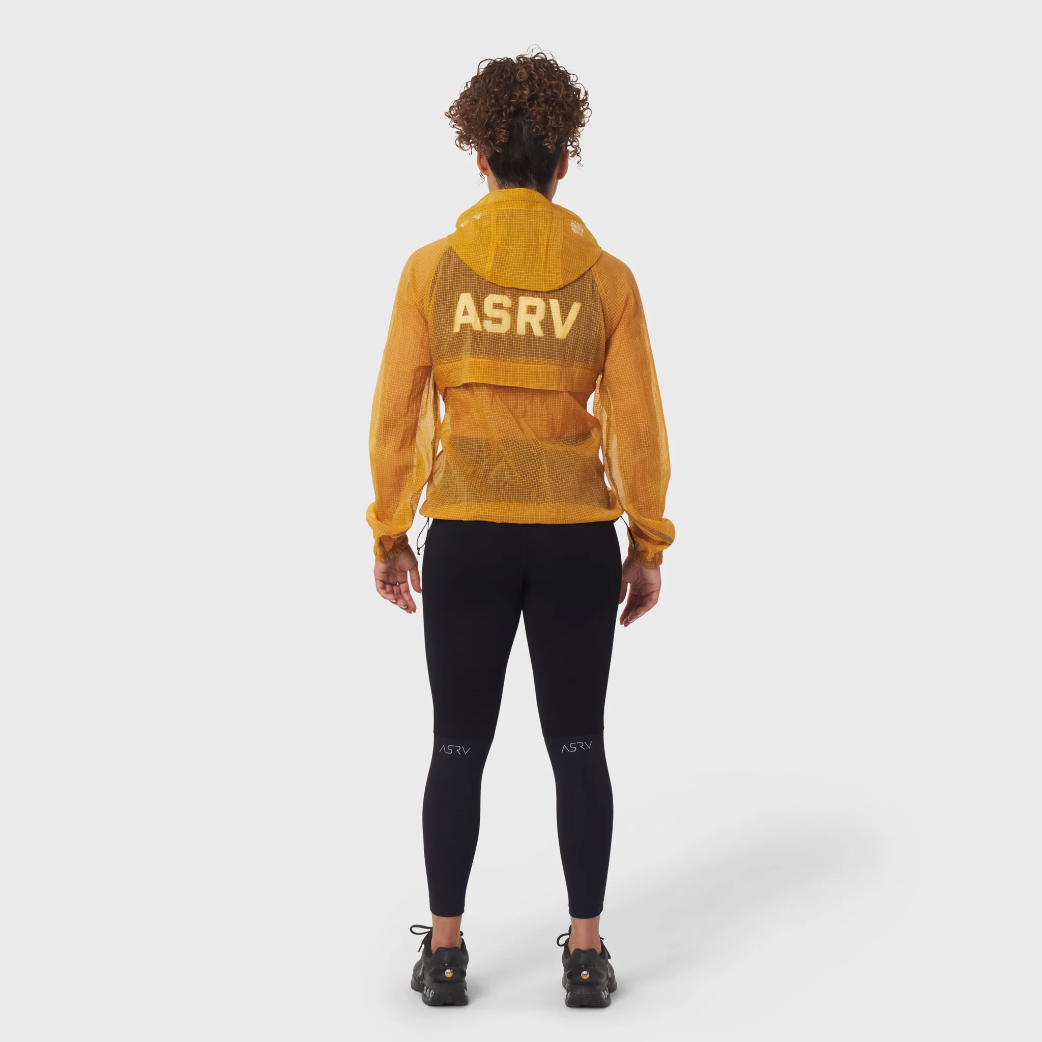 1162. Weather-Ready Transparent Ripstop Shell Jacket - Amber - Image 12
