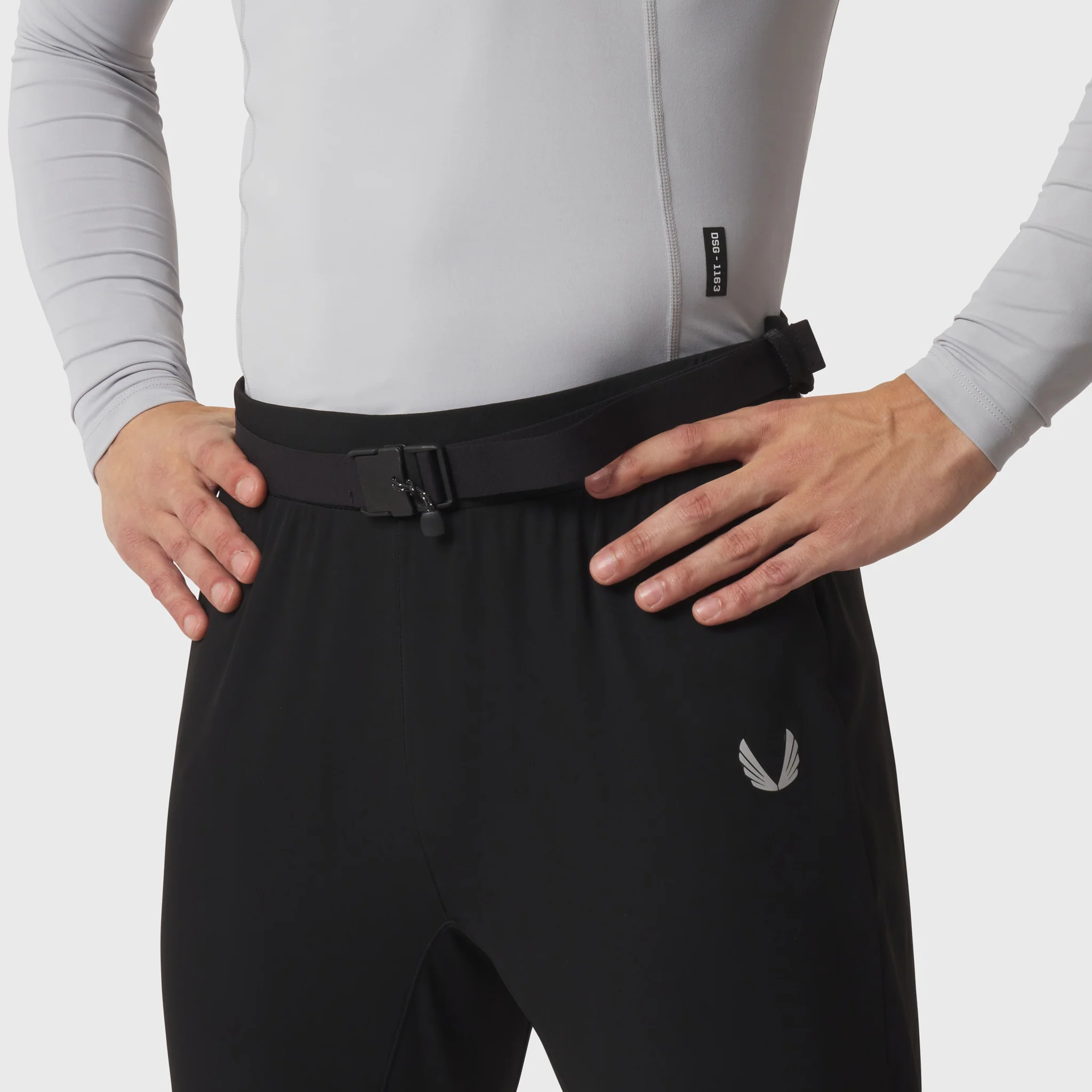 1163. LYCRA® ADAPTIV Baselayer Longsleeve - Slate Grey - Image 6