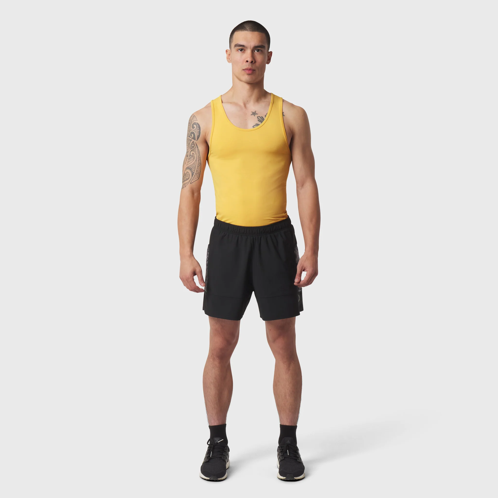 1167. LYCRA® ADAPTIV Baselayer Tank - Amber - Image 7