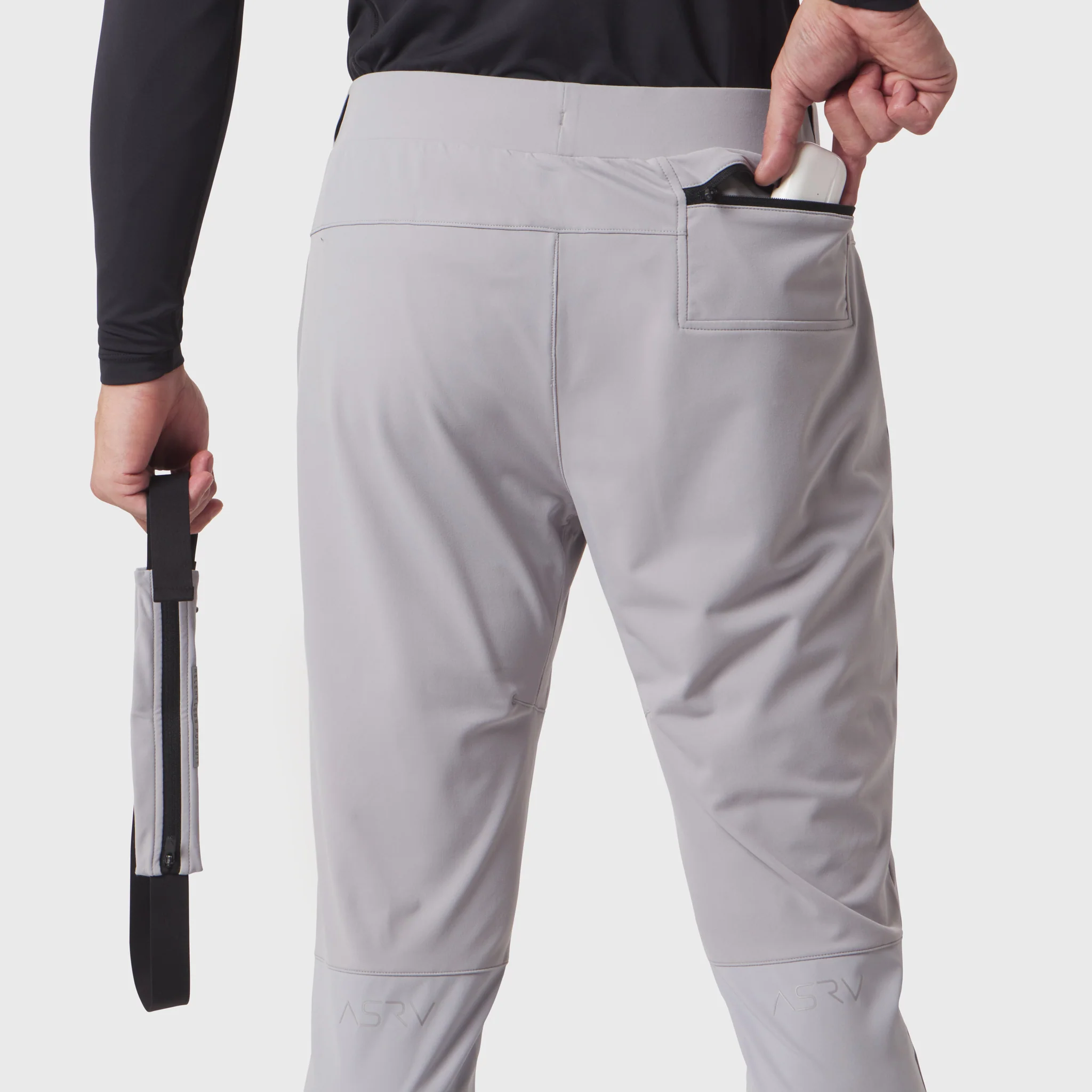 1171. Hybrid Belt-Pack Run Jogger - Slate Grey - Image 4