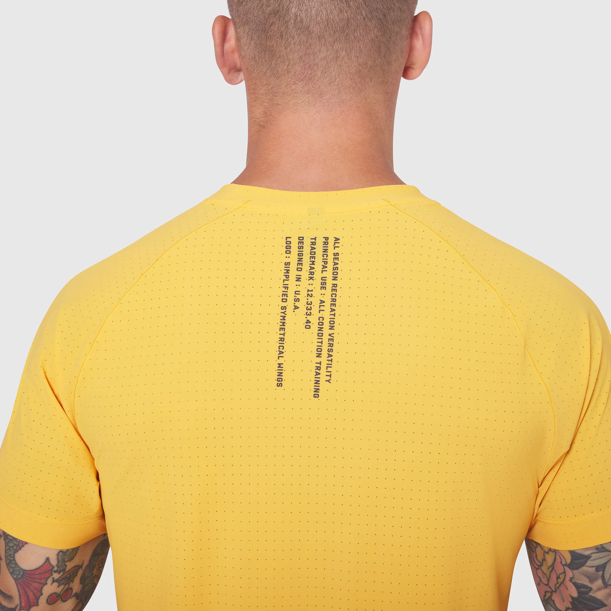 1180. Laser-Vent™ Training Tee - Amber - Image 7