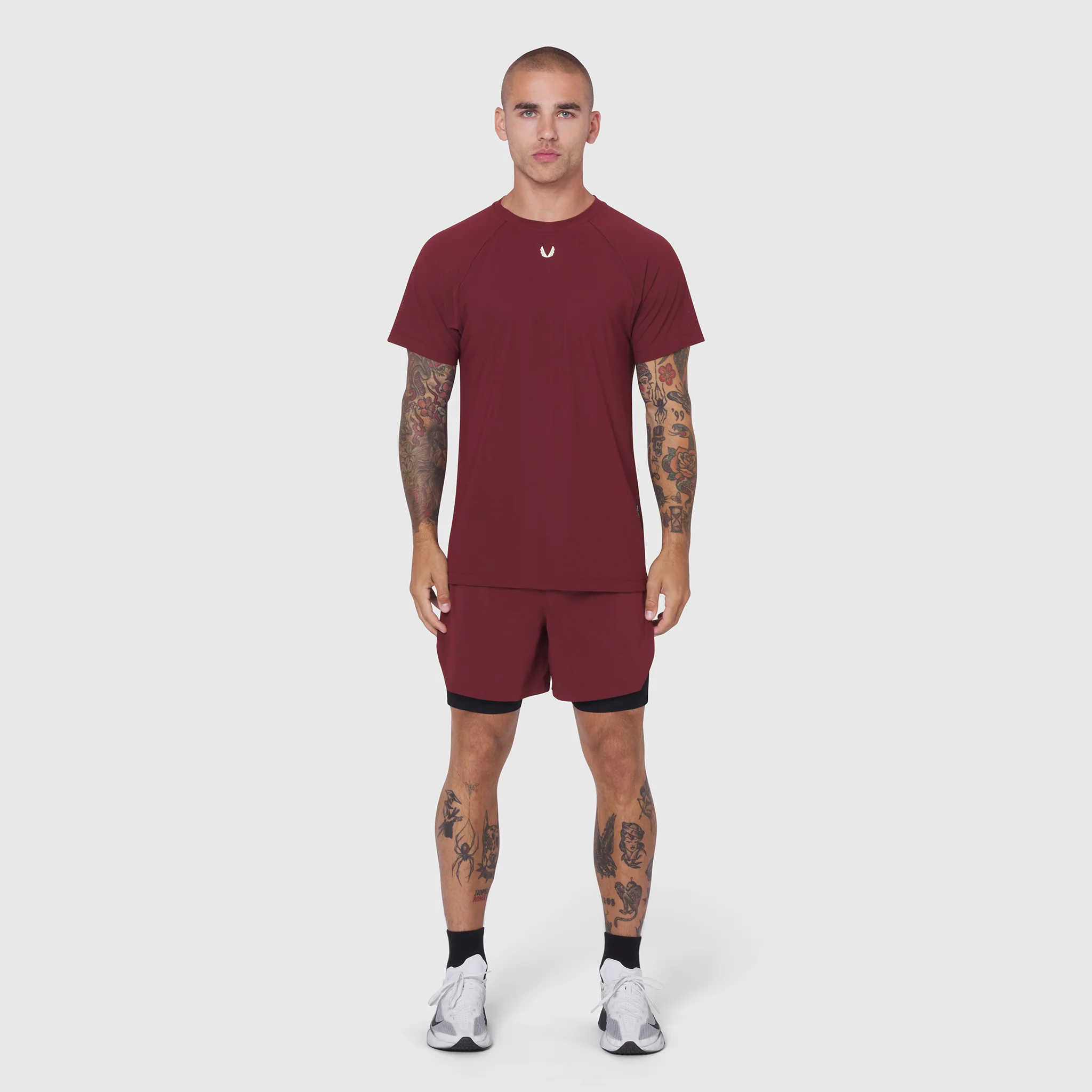 1180. Laser-Vent™ Training Tee - Crimson - Image 2