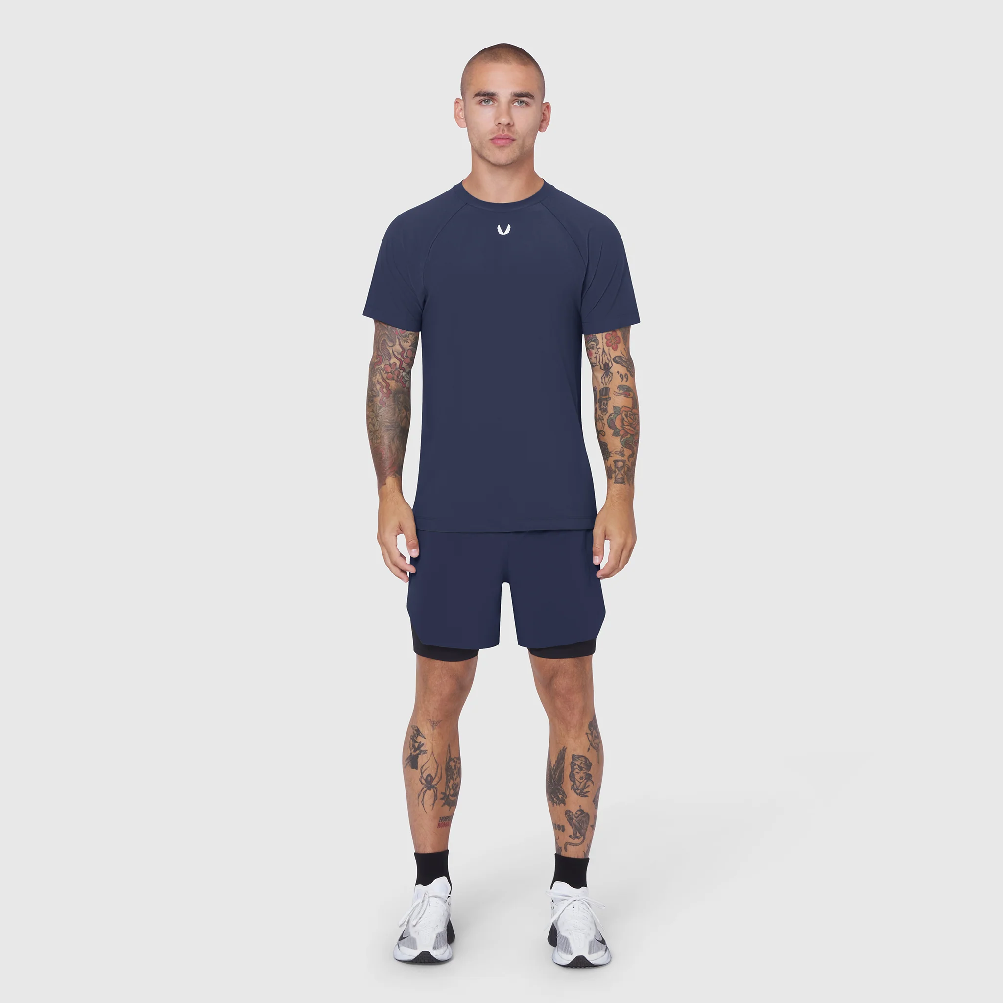 1180. Laser-Vent™ Training Tee - Navy - Image 4