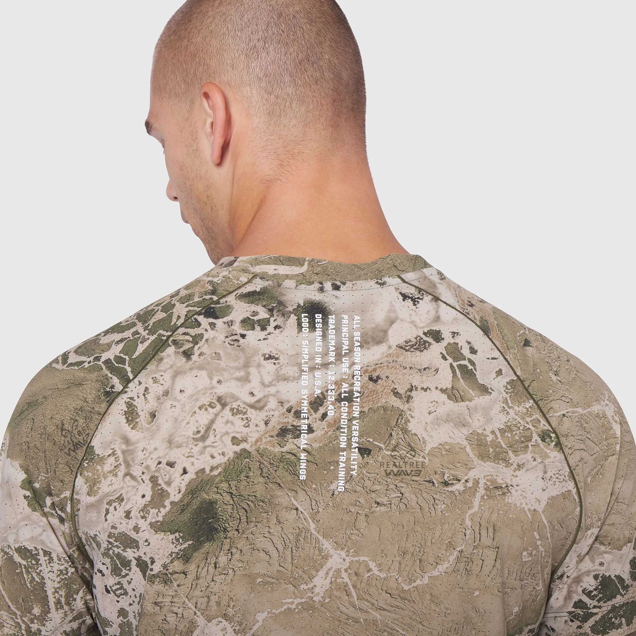 1180. Laser-Vent™ Training Tee - Realtree® WAV3 - Image 3