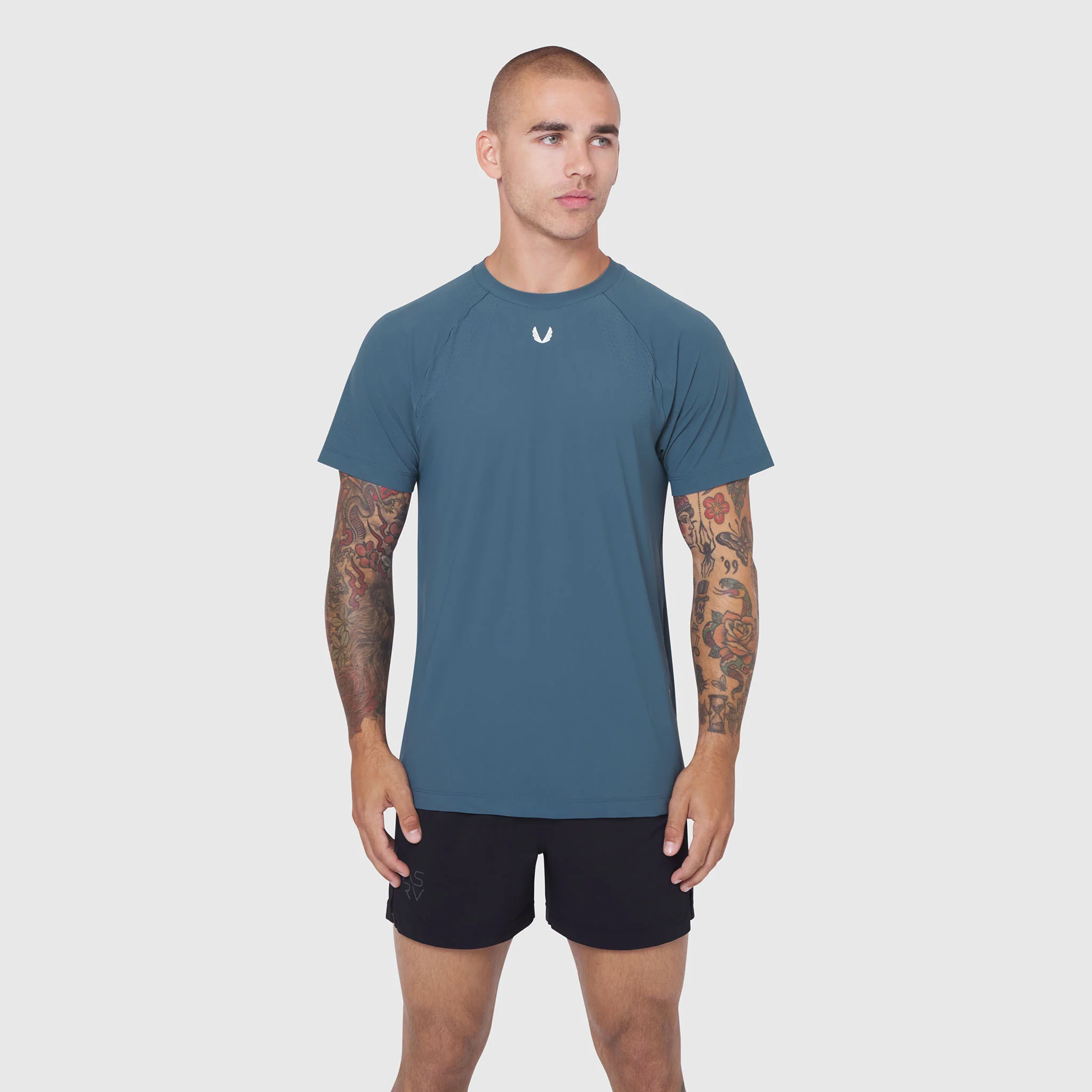 1180. Laser-Vent™ Training Tee - Storm - Image 4