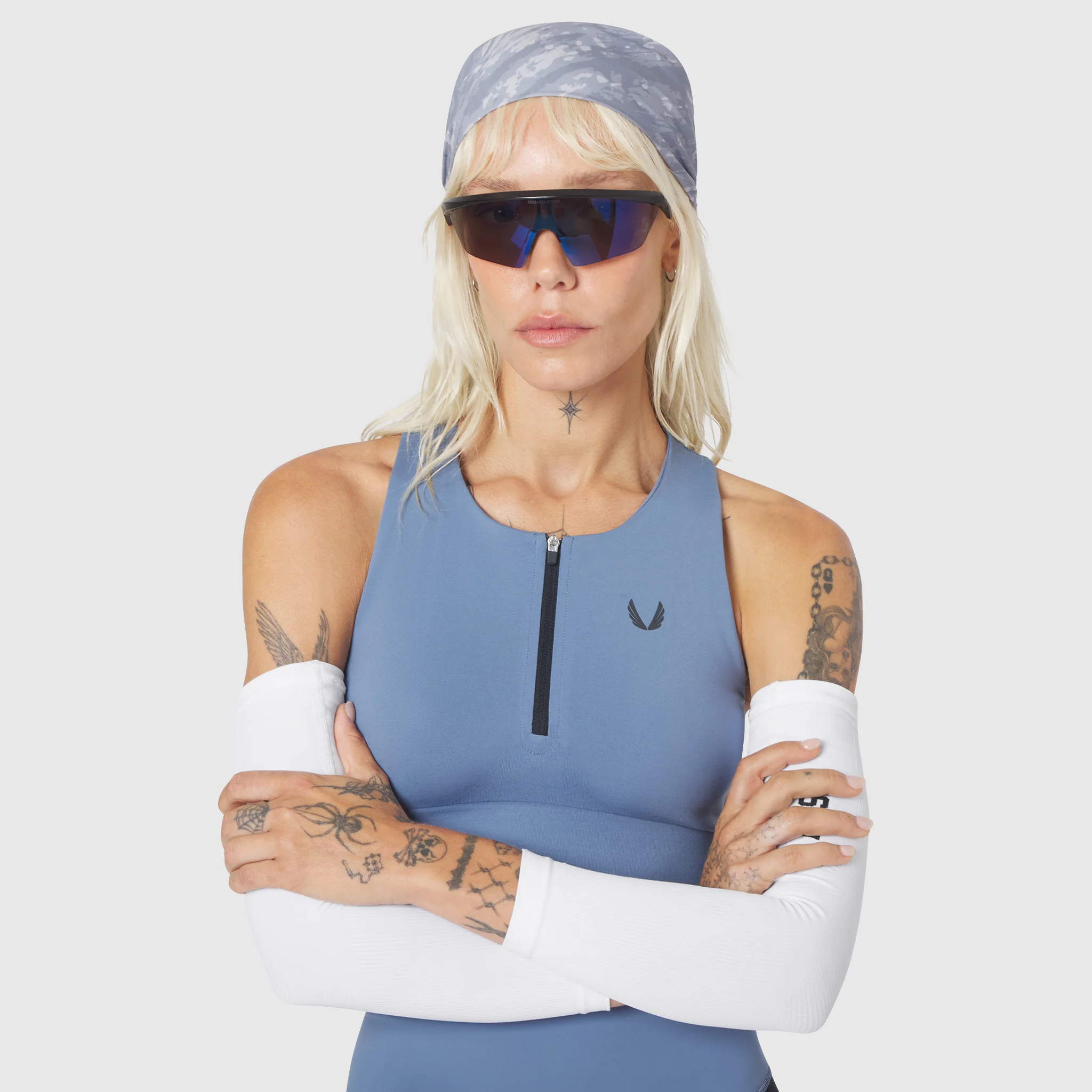 1184. Drift Bandana - Faded Slate Blue - Image 2