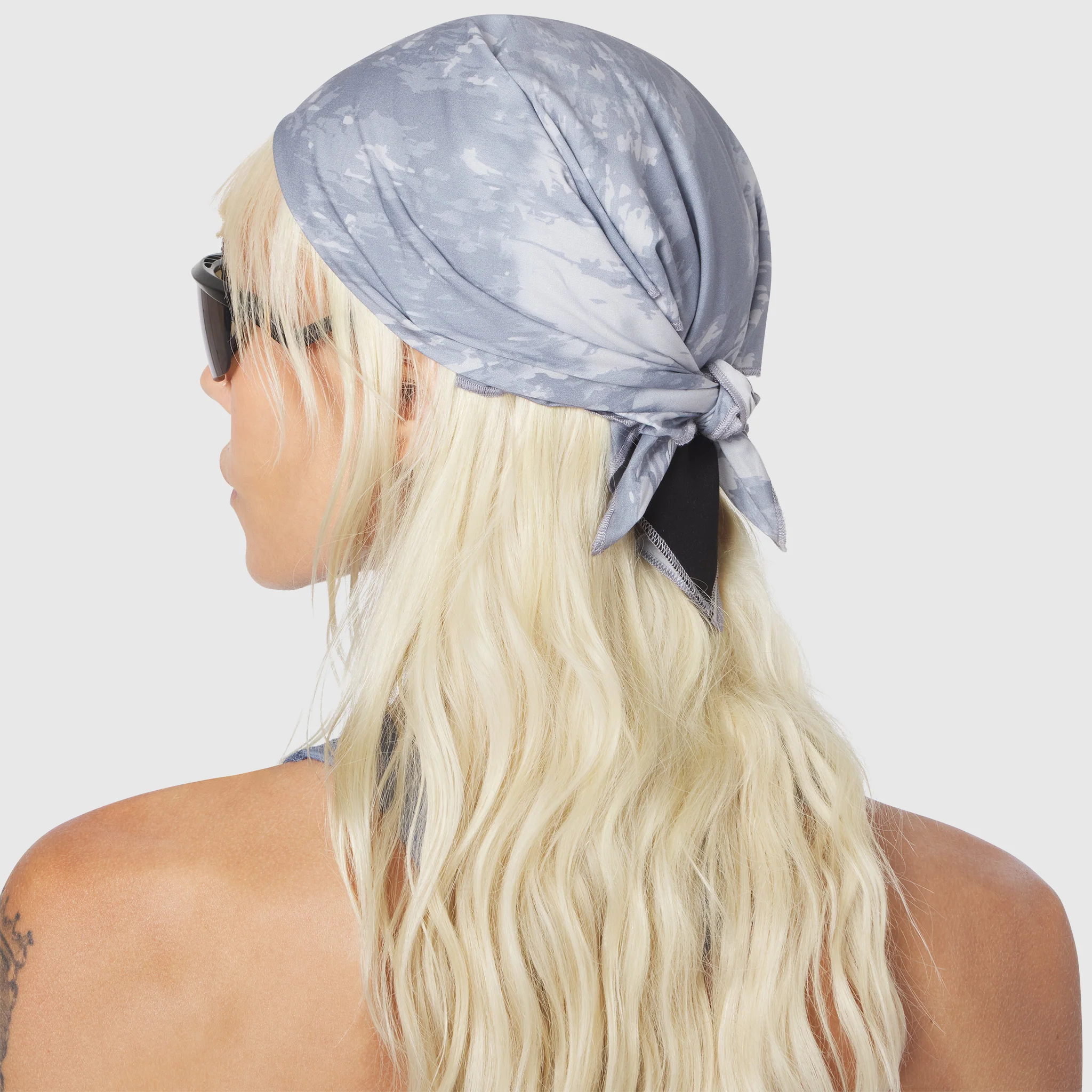 1184. Drift Bandana - Faded Slate Blue - Image 3