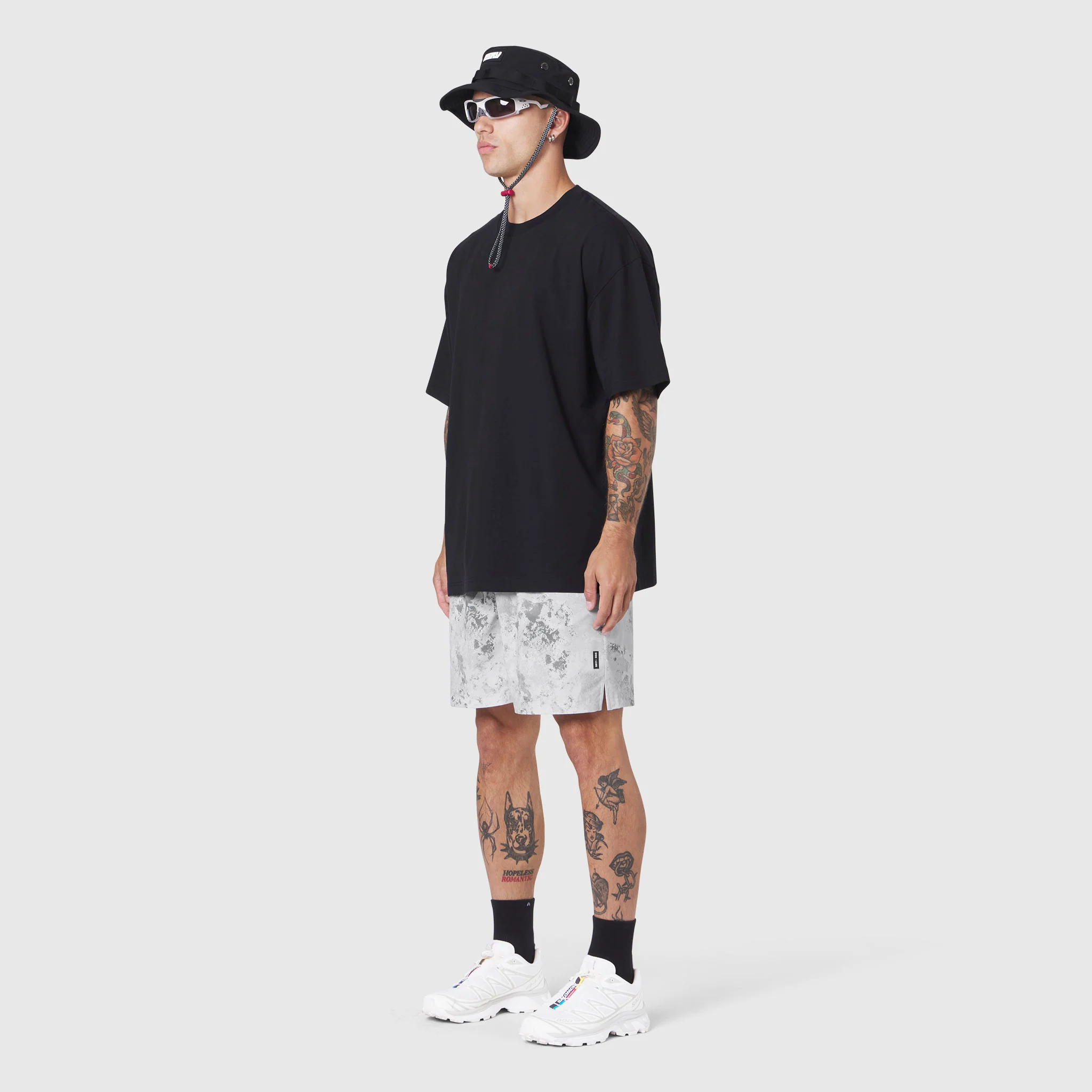 1186. SUPIMA® Ice-Skin™ Reversible Tee - Black/Black - Image 3