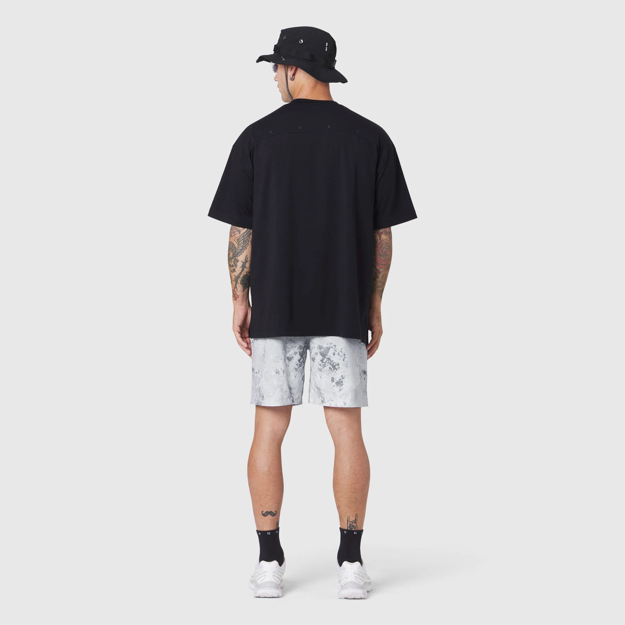 1186. SUPIMA® Ice-Skin™ Reversible Tee - Black/Black - Image 5