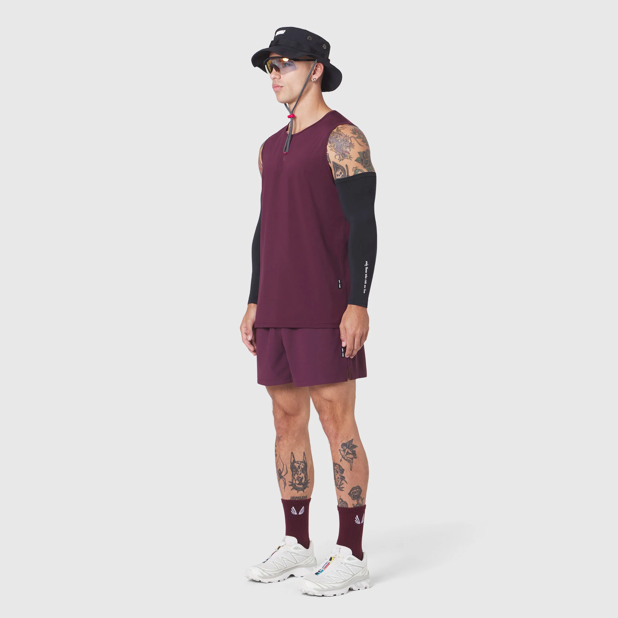 1188. Warpflexx-Lite® Training Tank - Merlot - Image 2