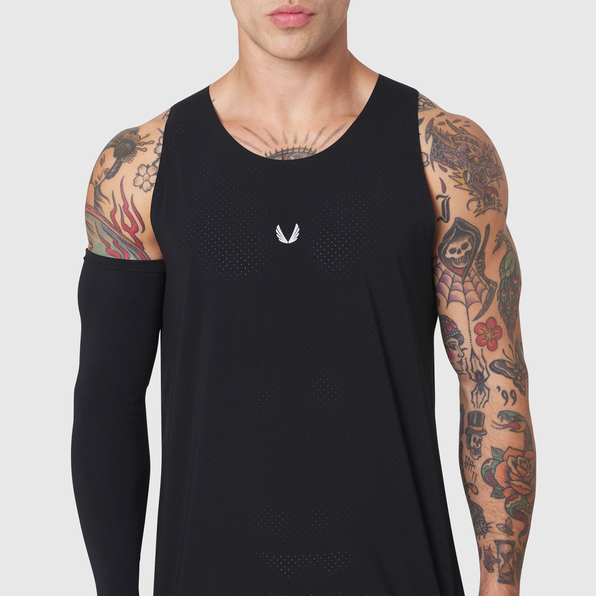 1189. Aerotex™ Perforated Run Tank - Black - Image 7