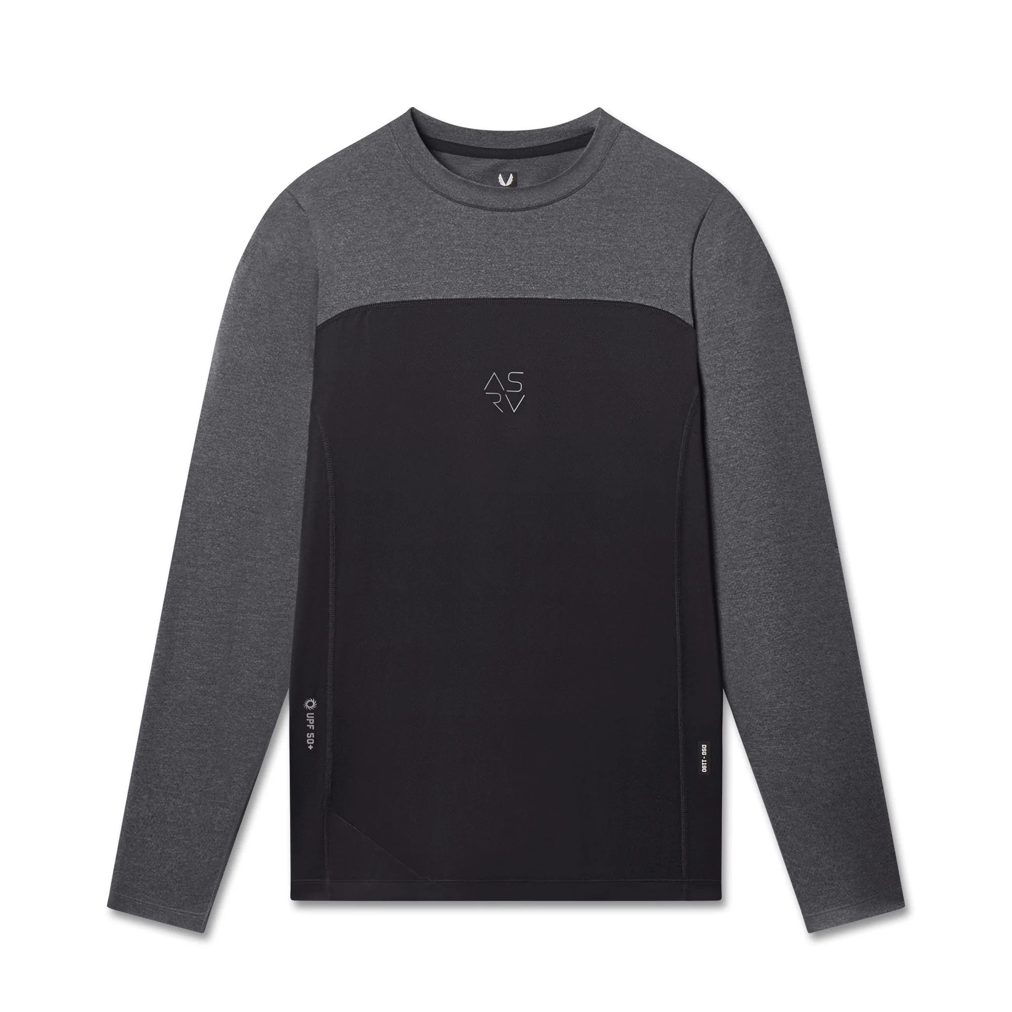 1190. AEROSILVER® UPF50+ Run Long Sleeve - Black