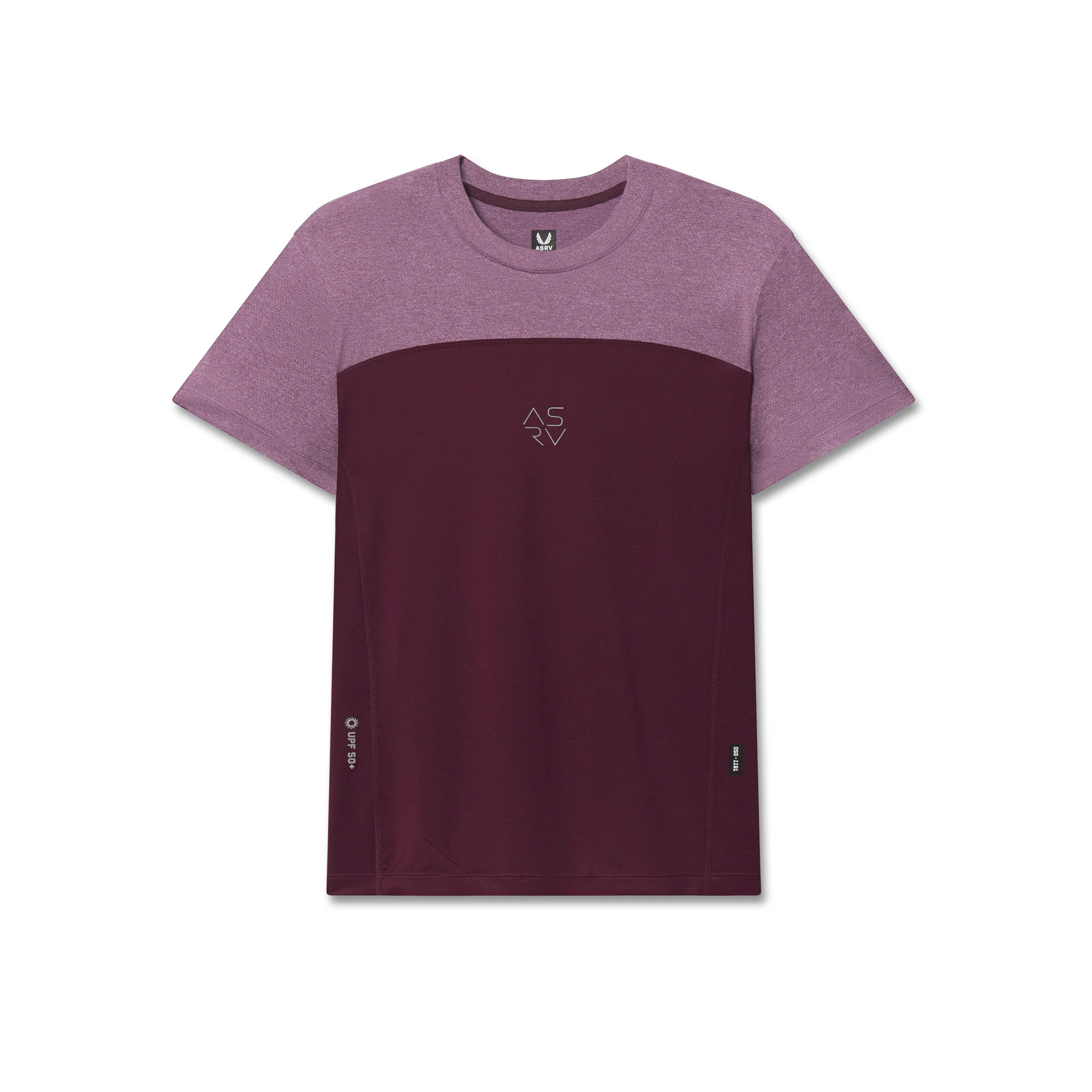 1191. AEROSILVER® UPF50+ Run Tee - Merlot