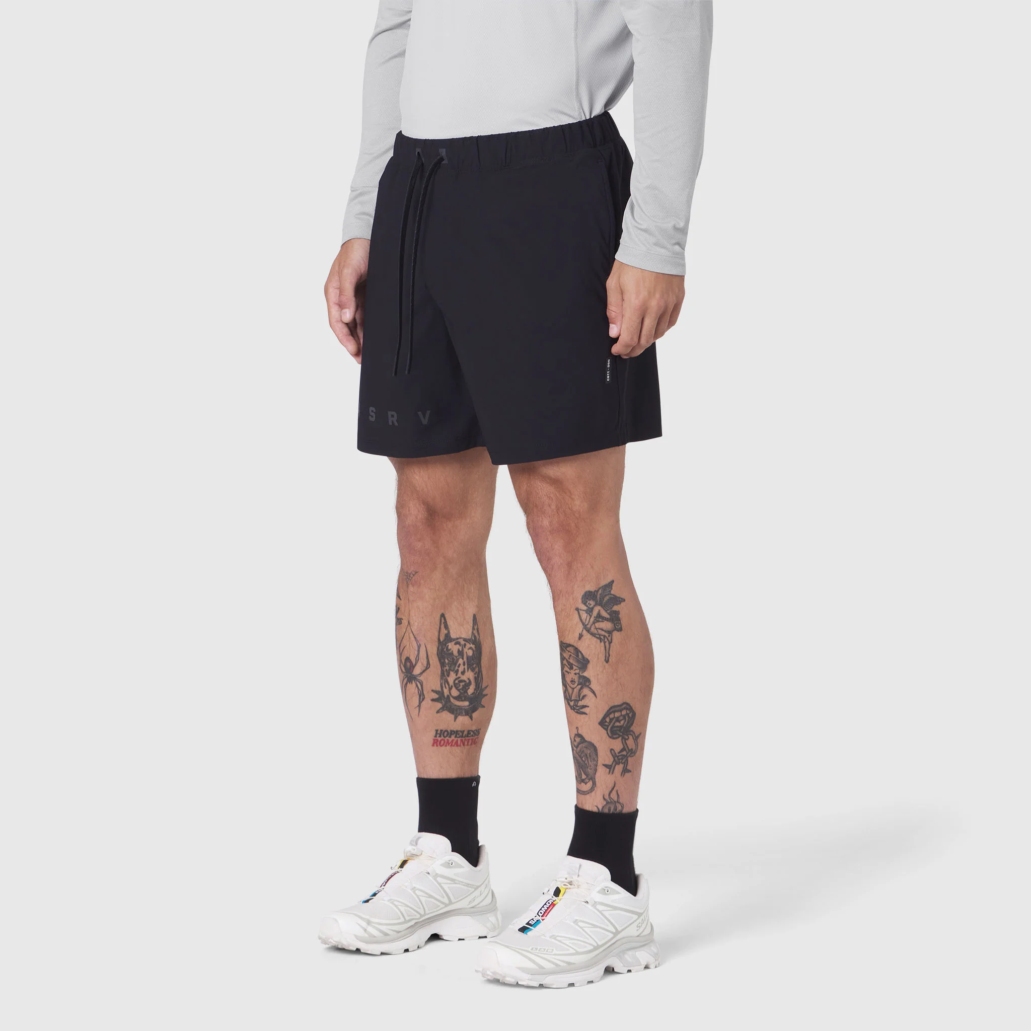 1193. Revolutional® Training Short - Black - Image 2