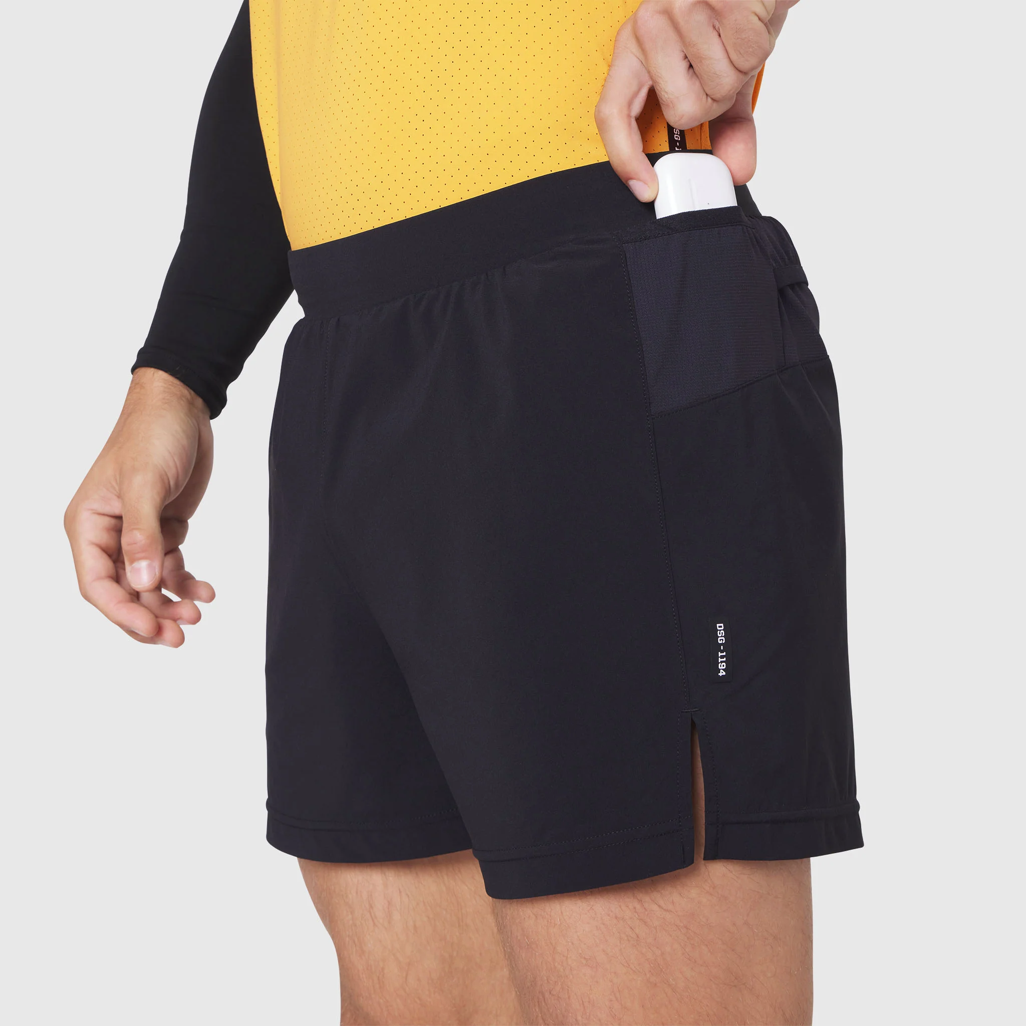 1194. Aerotex™ Distance Run Short - Black - Image 6