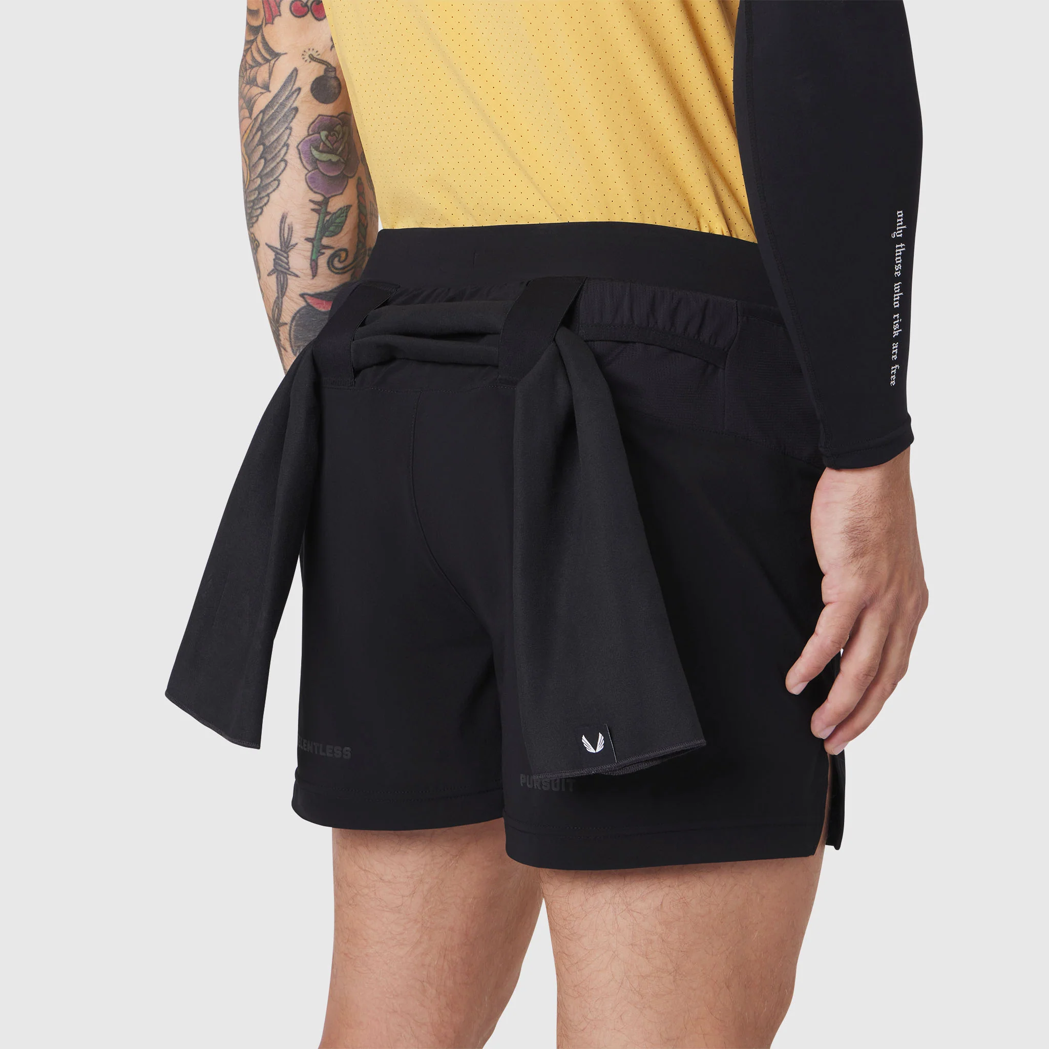 1194. Aerotex™ Distance Run Short - Black - Image 8