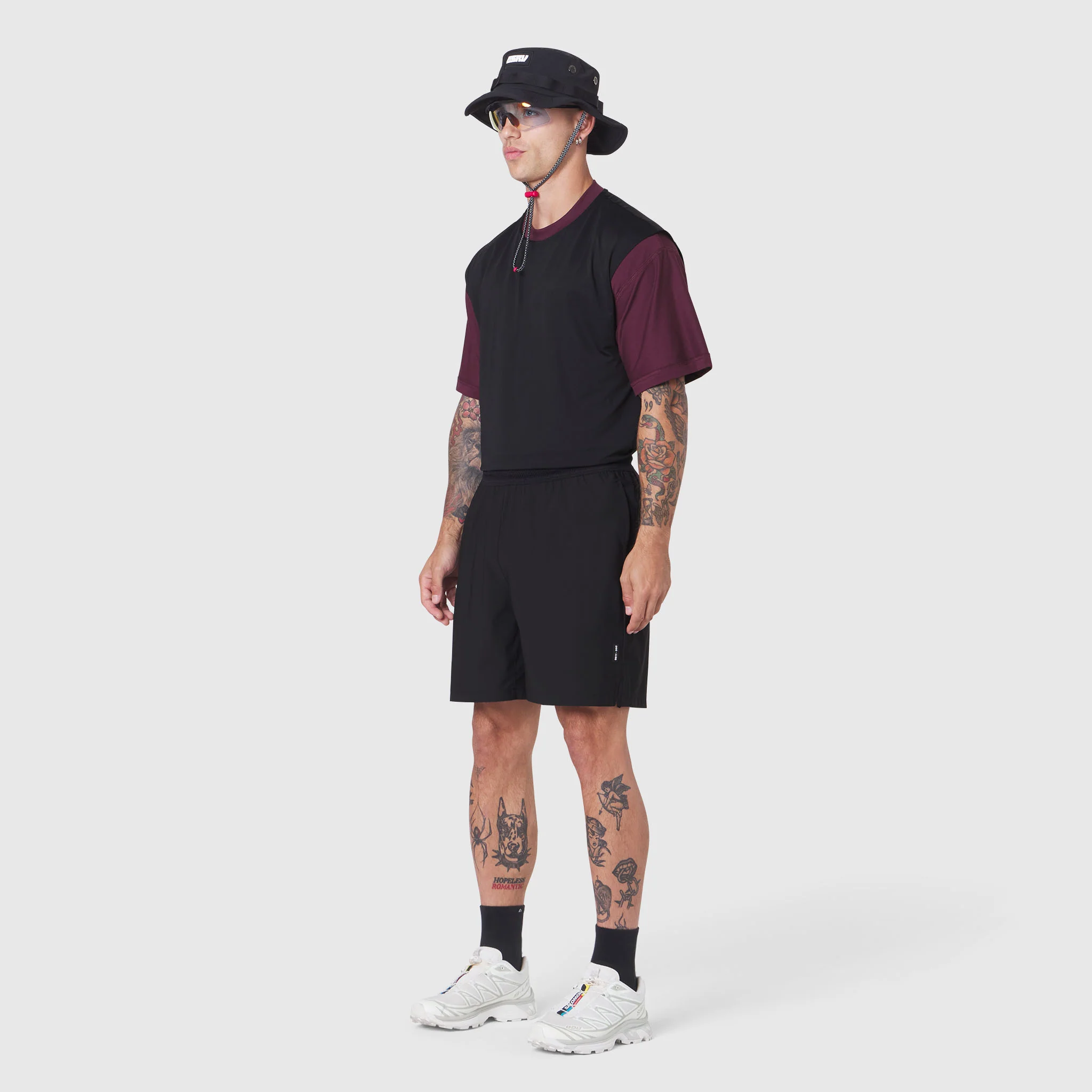 1196. TETRA-LITE® 7" Linerless Training Short - Black - Image 6