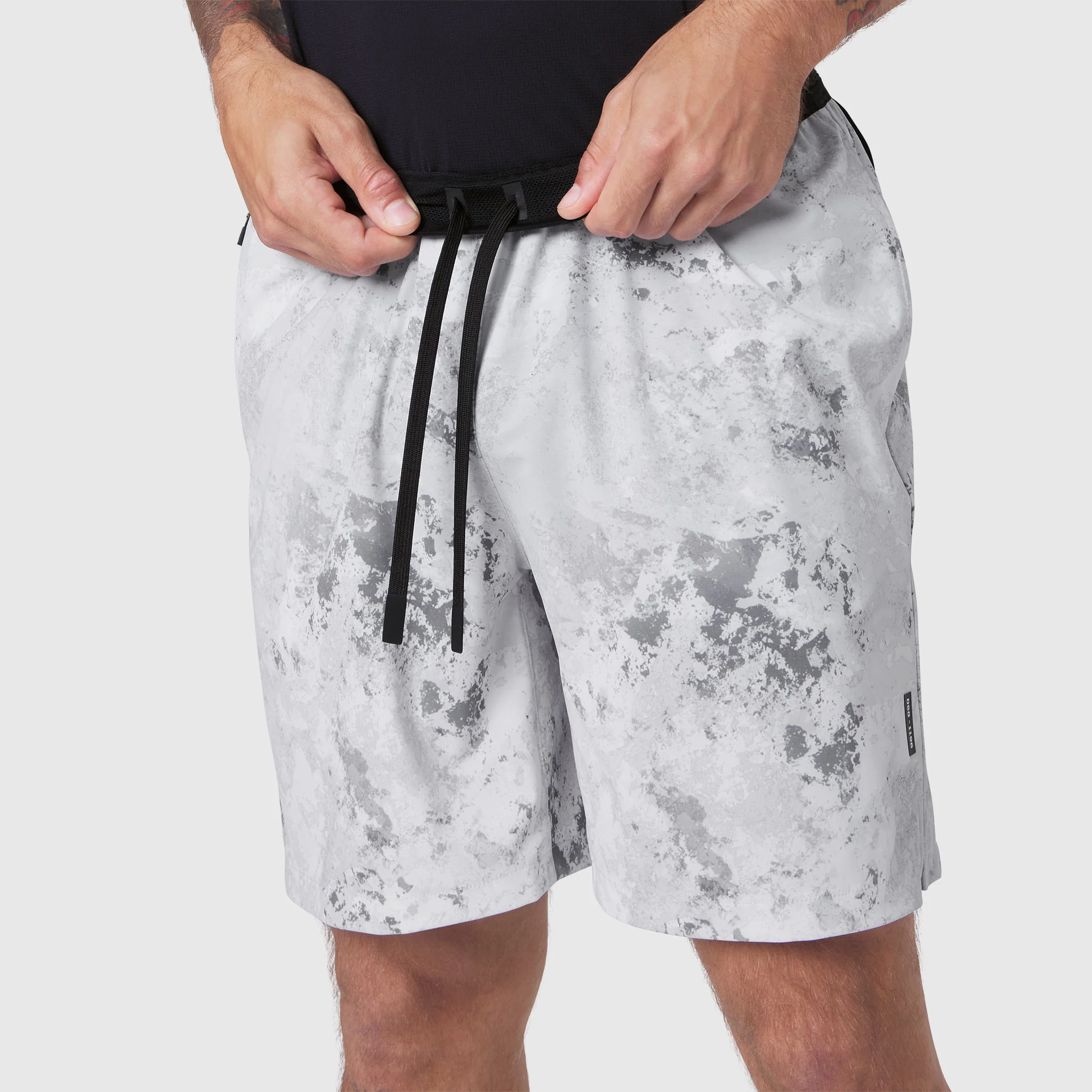 1196. TETRA-LITE® 7" Linerless Training Short - Sedona Snow Camo - Image 4
