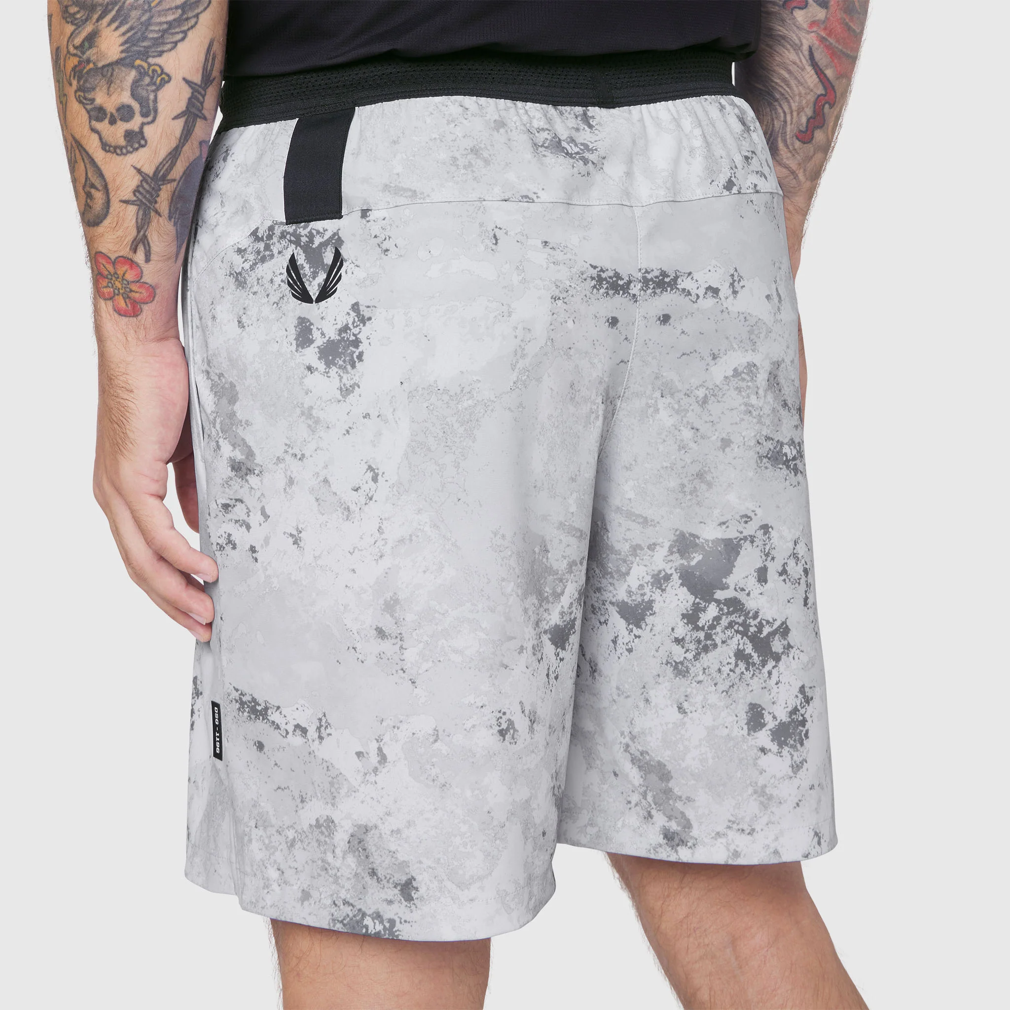 1196. TETRA-LITE® 7" Linerless Training Short - Sedona Snow Camo - Image 6