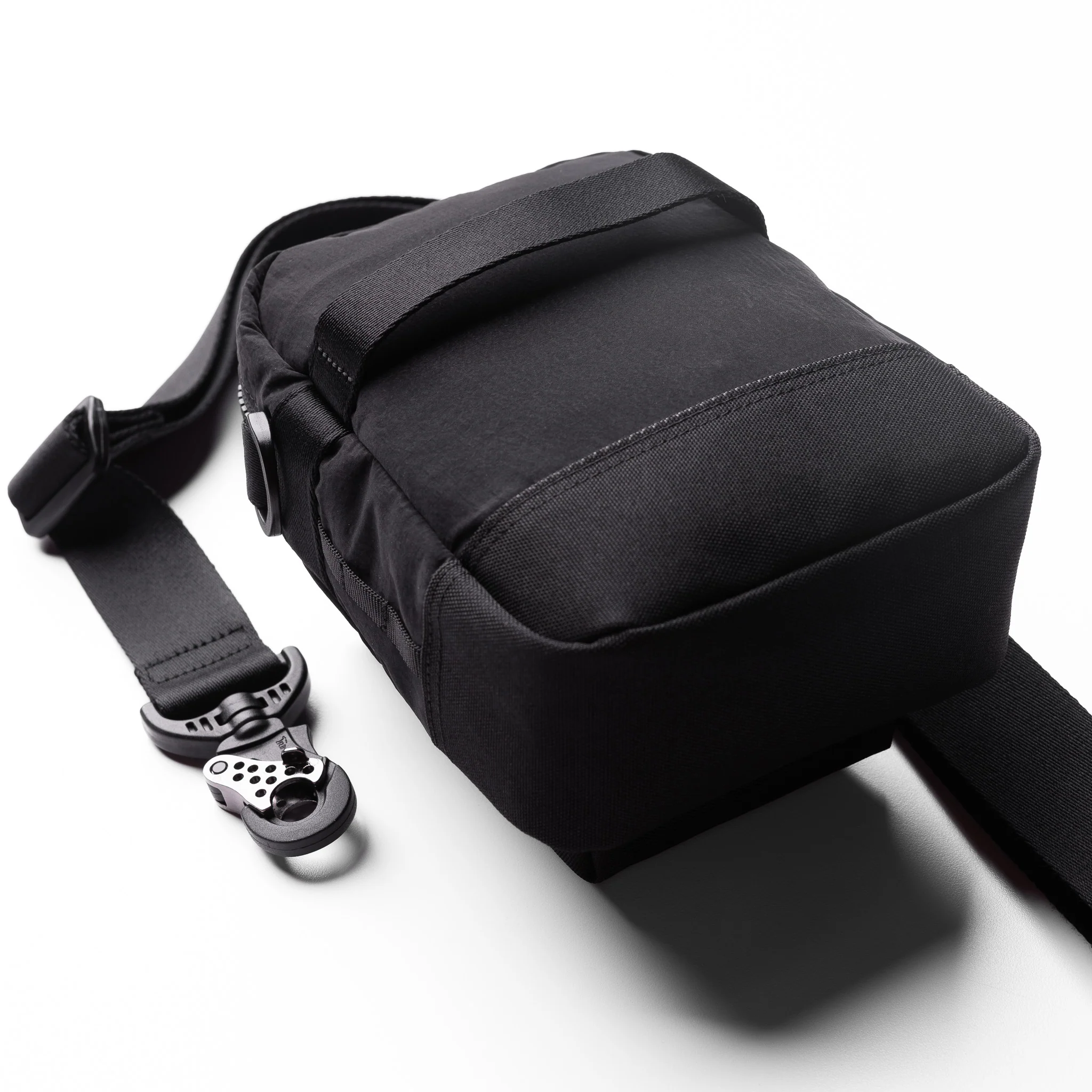 1232. Ripstop Shoulder Bag - Black - Image 4