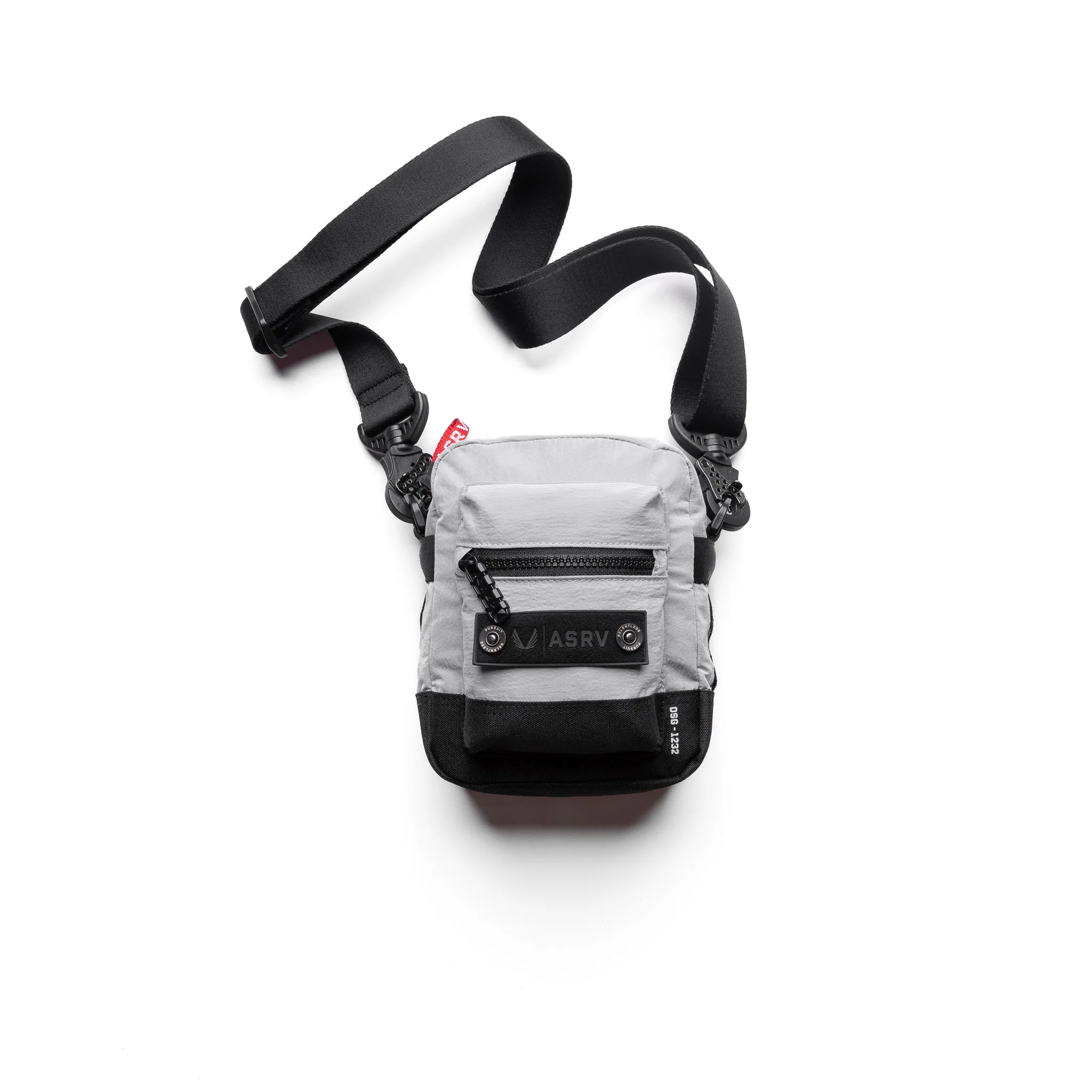 1232. Ripstop Shoulder Bag - Slate Grey