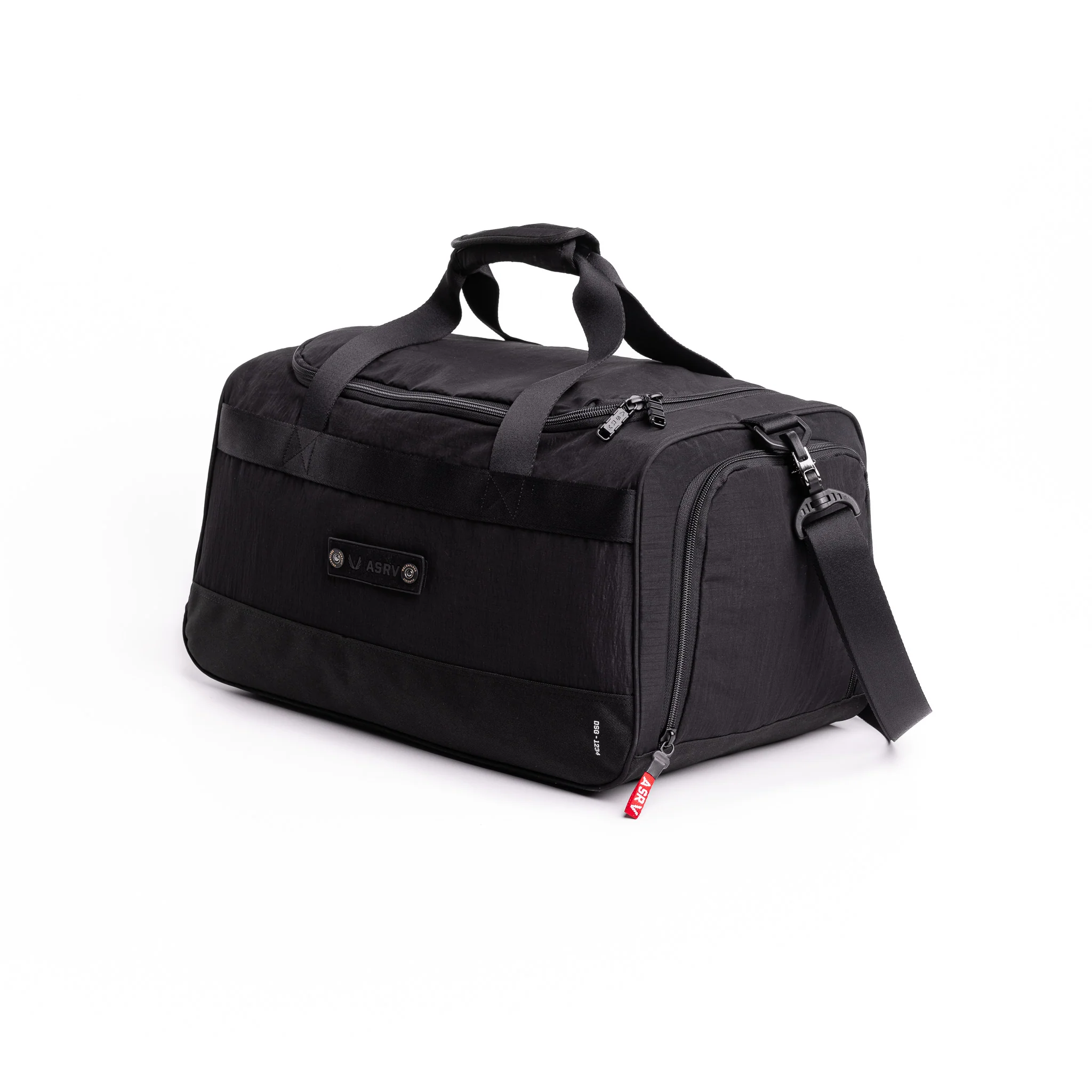 1234. Ripstop Duffle Bag - Black - Image 3