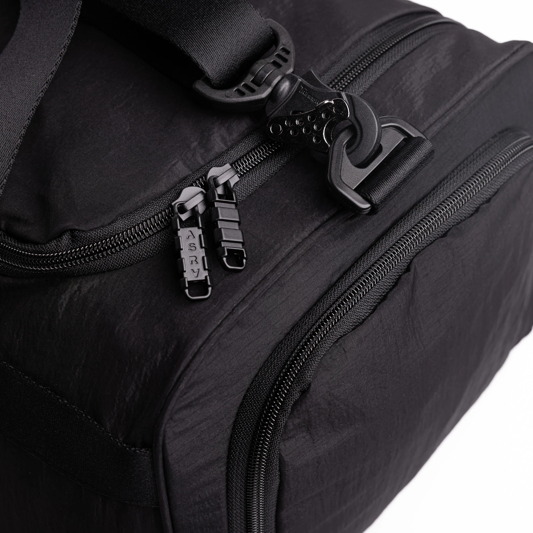 1234. Ripstop Duffle Bag - Black - Image 6