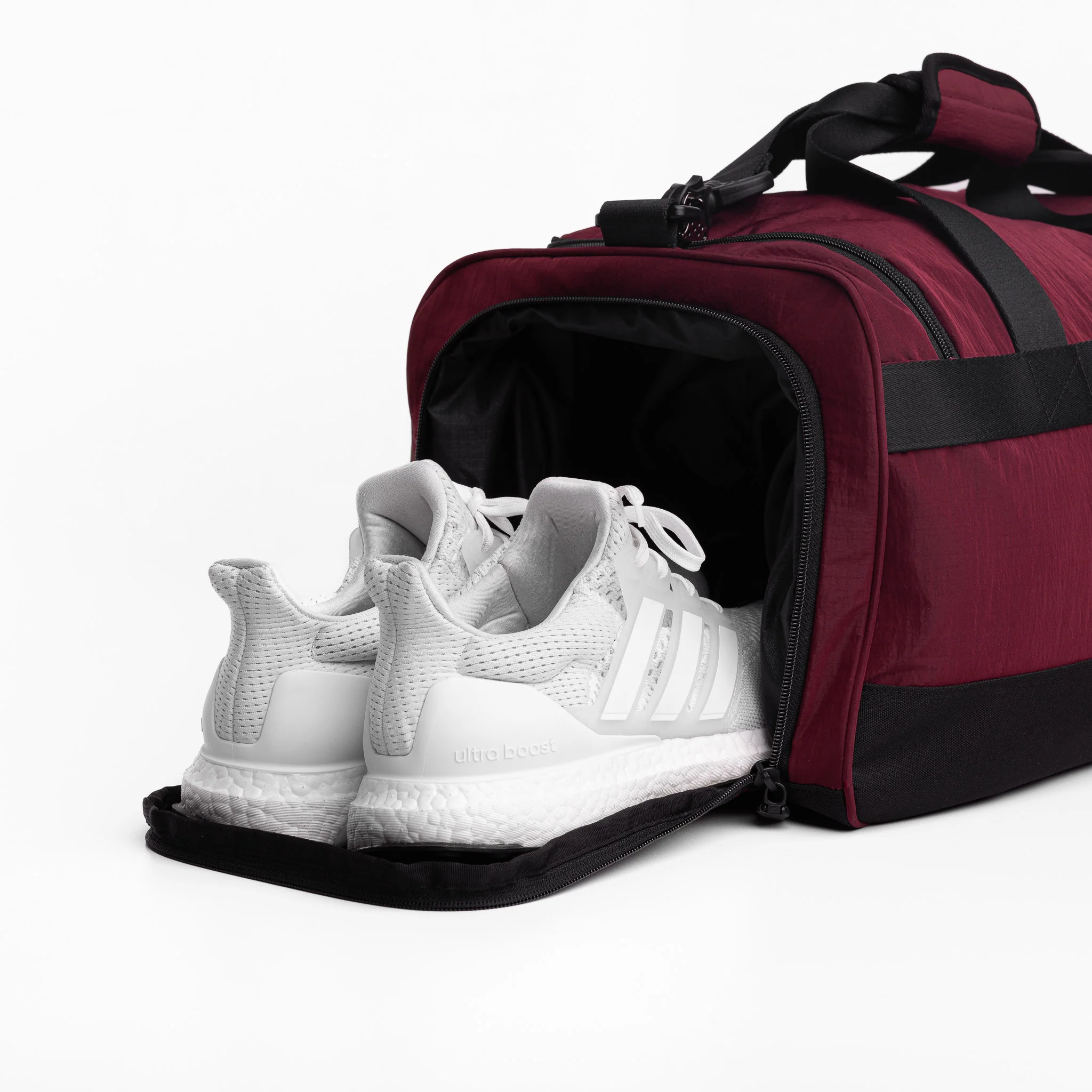 1234. Ripstop Duffle Bag - Crimson - Image 3