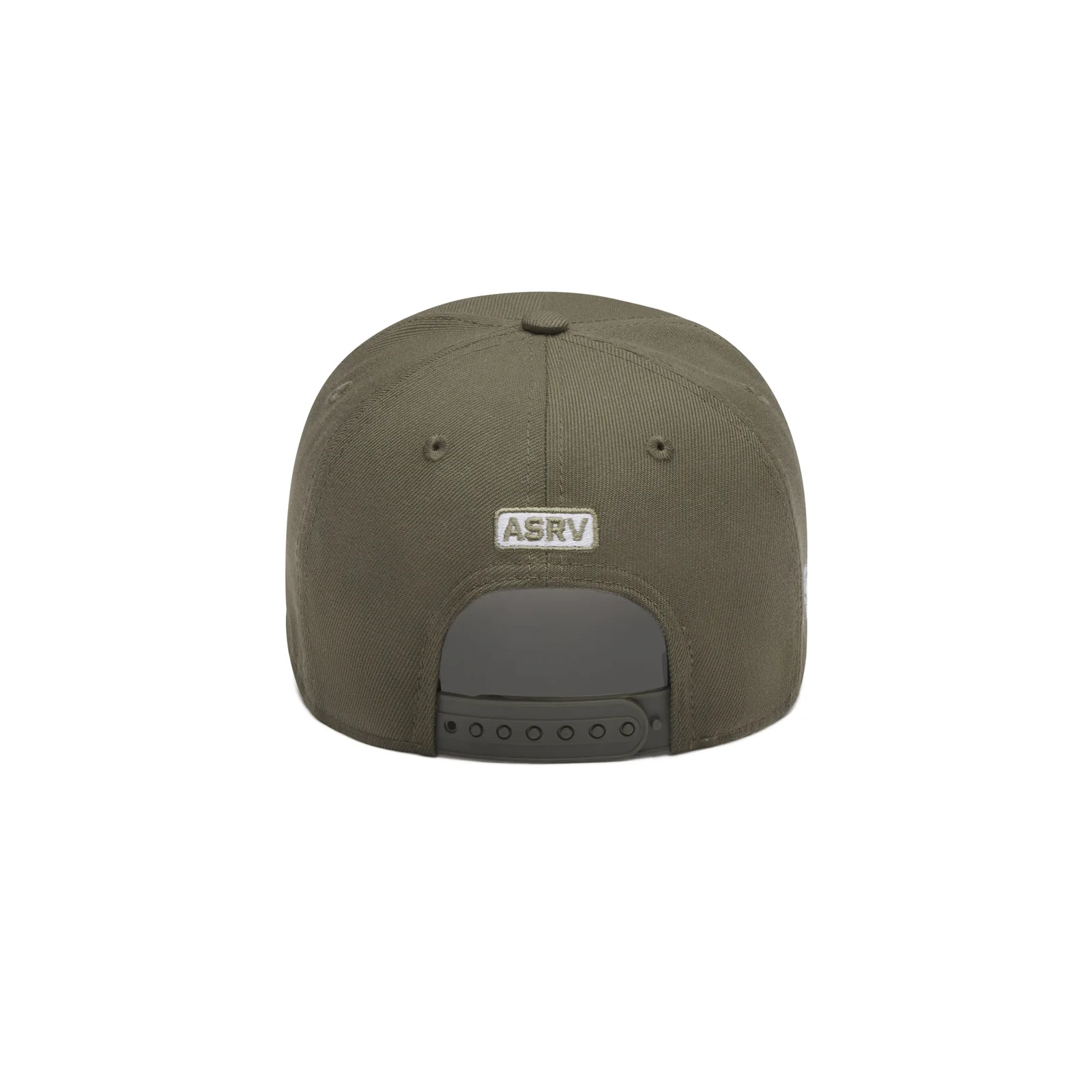 New Era® 9Forty® A-Frame Hat - Faded Olive/White - Image 3