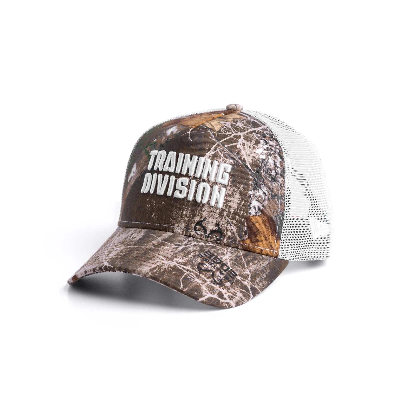 New Era® 9Forty® A-Frame Trucker Hat - Realtree®/White "Blade TD" - Image 2
