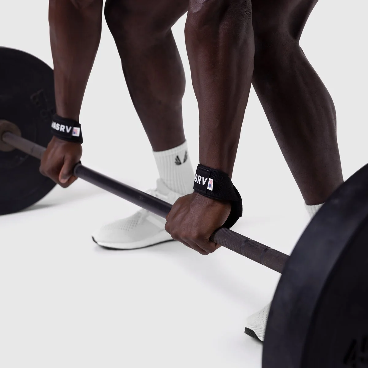 Padded Lifting Straps - Black - Image 4