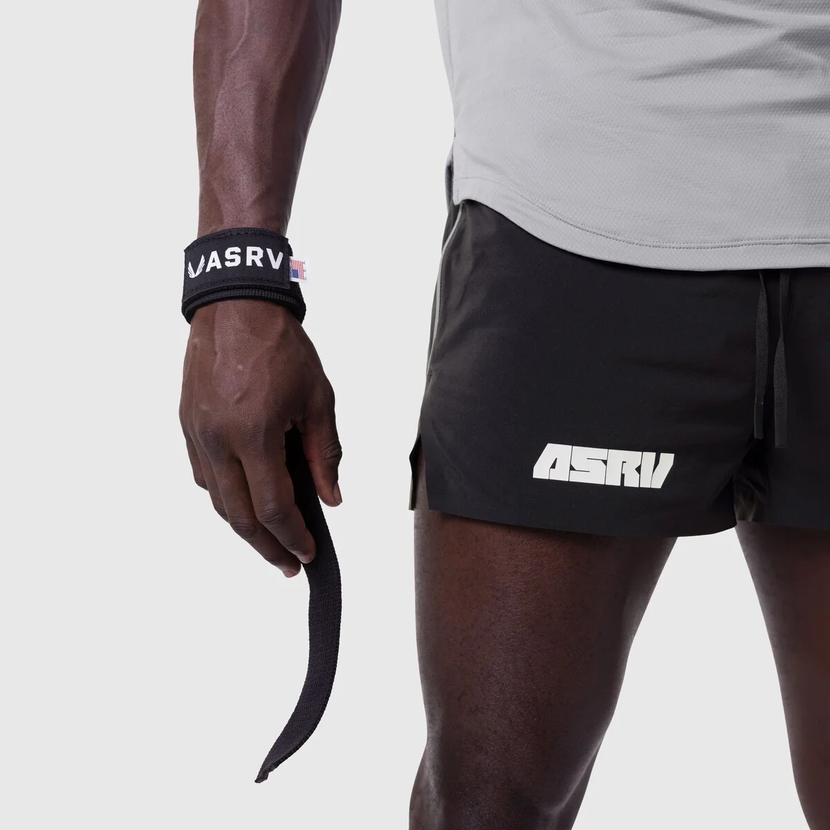 Padded Lifting Straps - Black - Image 5