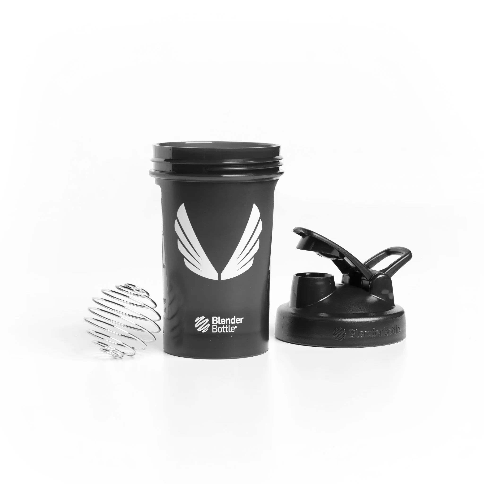 ASRV x Blender Bottle® Mini Plastic Shaker - Black "Wings" - Image 2
