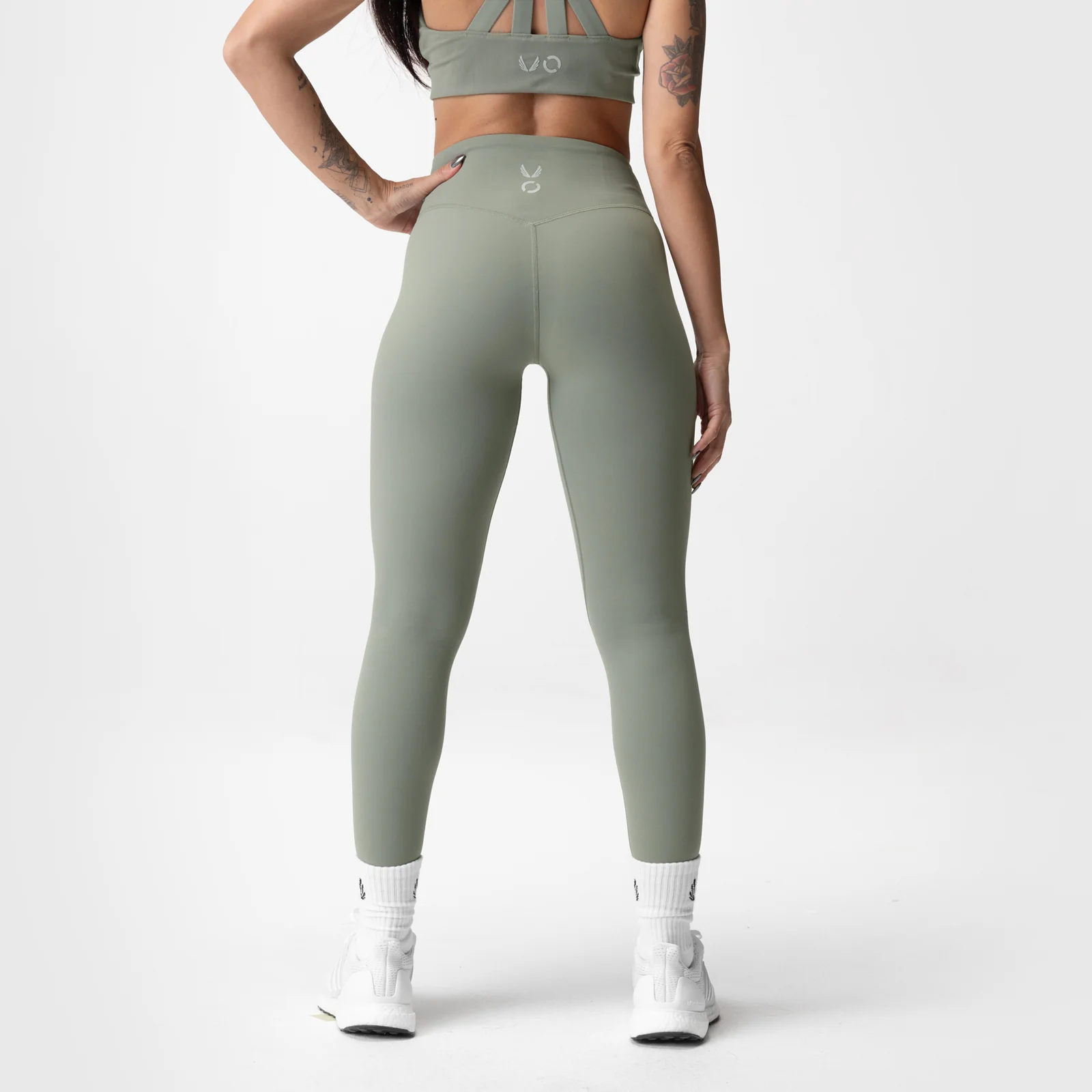 ASRV x Equinox Lycra® 7/8 Legging - Sage - Image 5