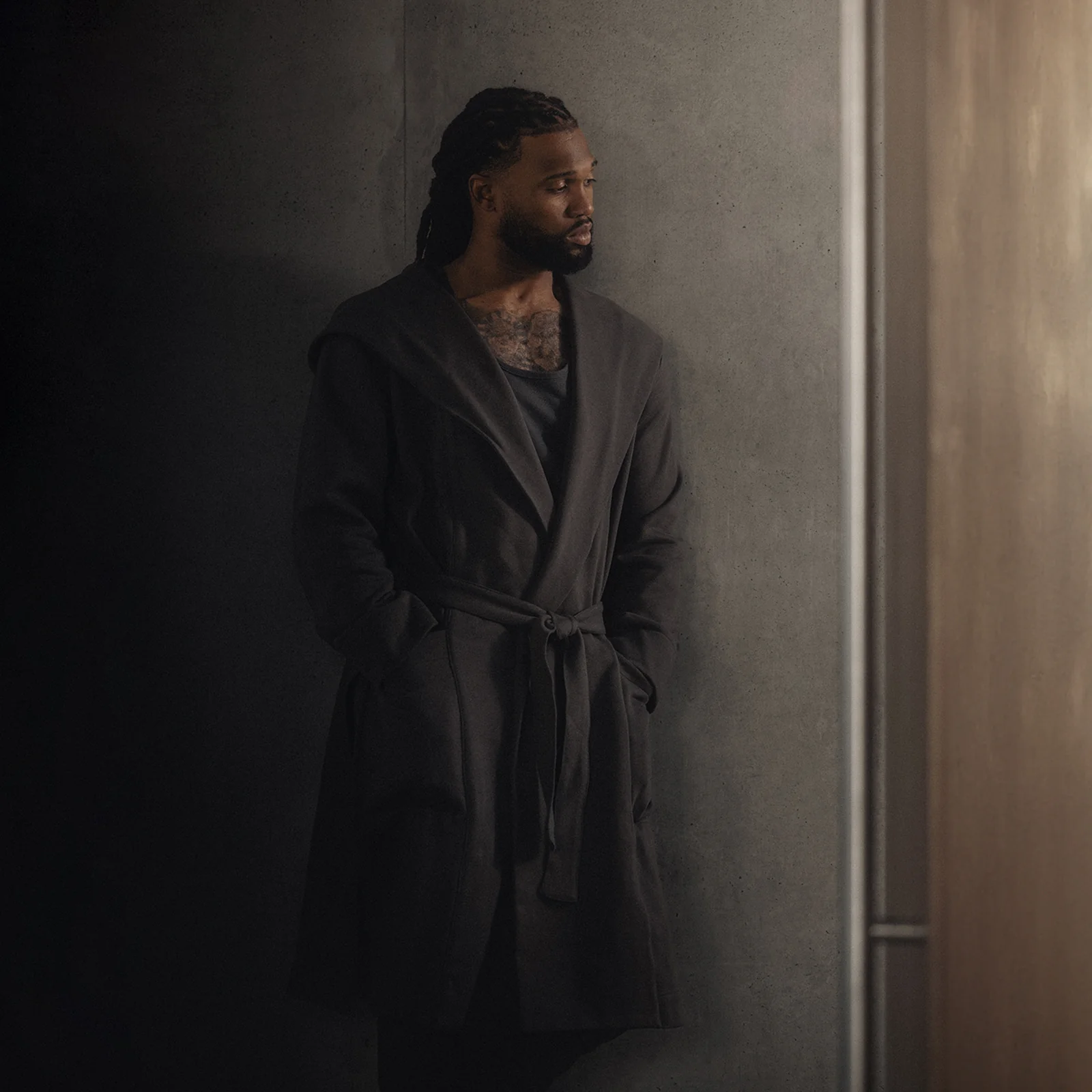 ASRV x Walden Heavyweight Robe - Carbon - Image 3