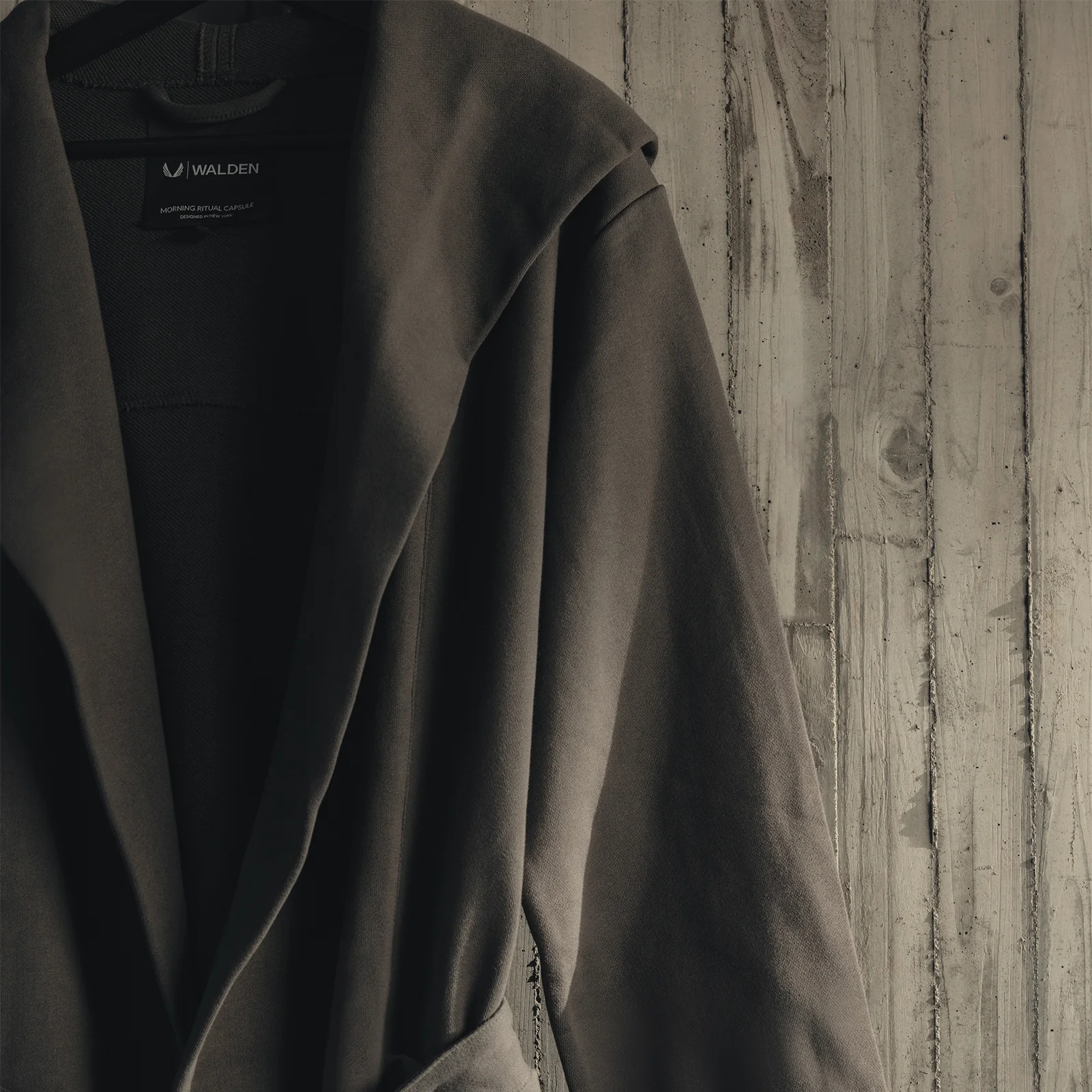 ASRV x Walden Heavyweight Robe - Carbon - Image 4