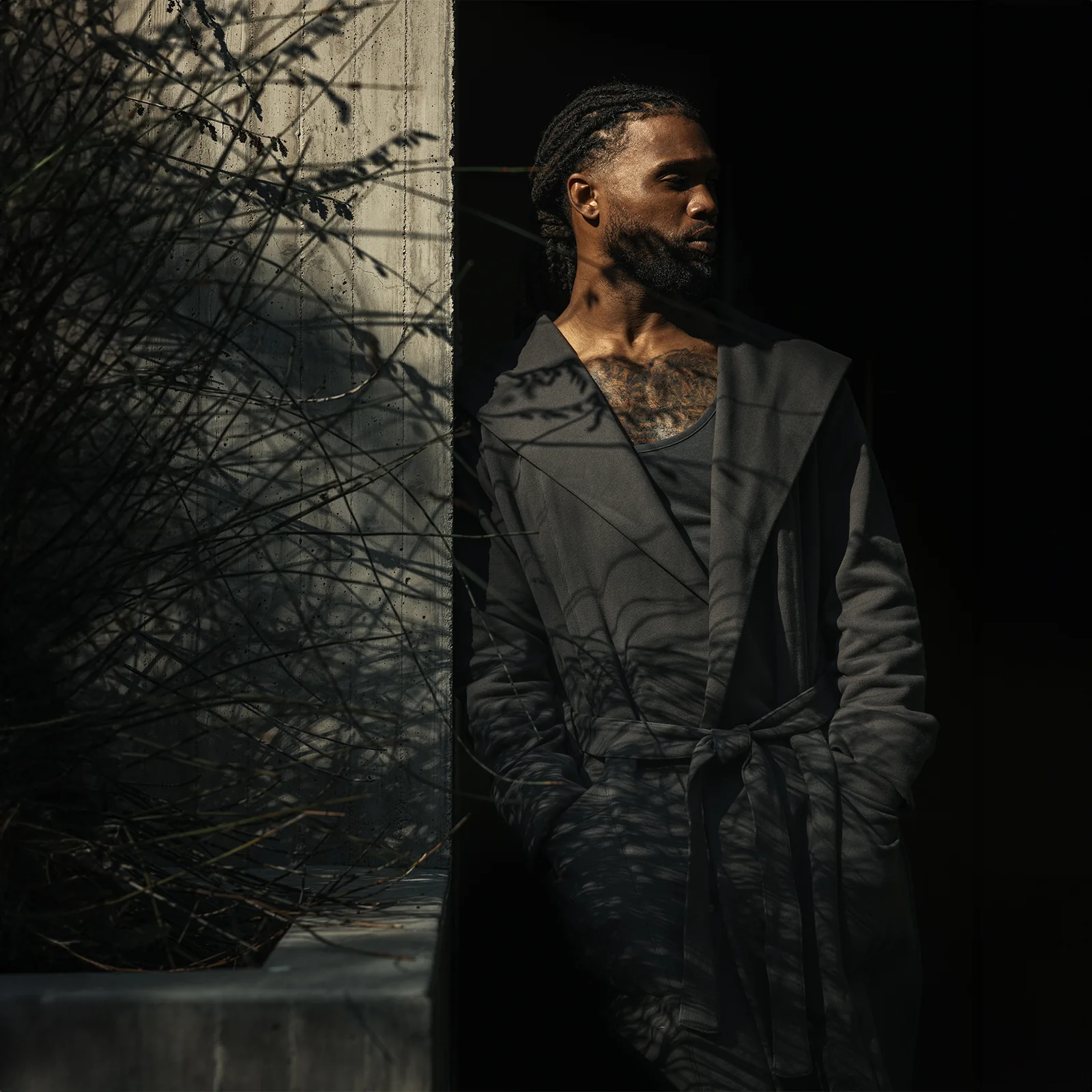 ASRV x Walden Heavyweight Robe - Carbon - Image 8
