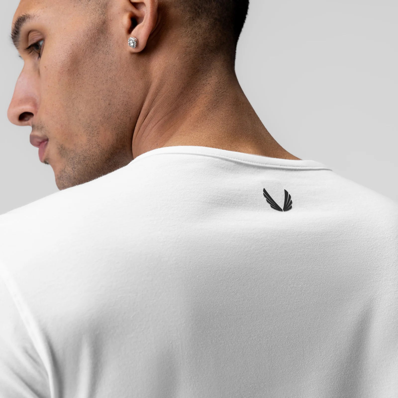 1058. Creora® Cotton Modal Long Sleeve - White - Image 4