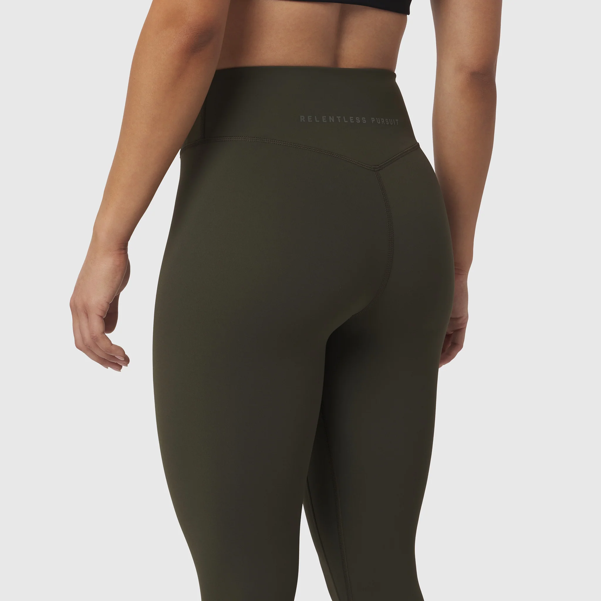 W002. LYCRA® ADAPTIV Legging - Olive - Image 2