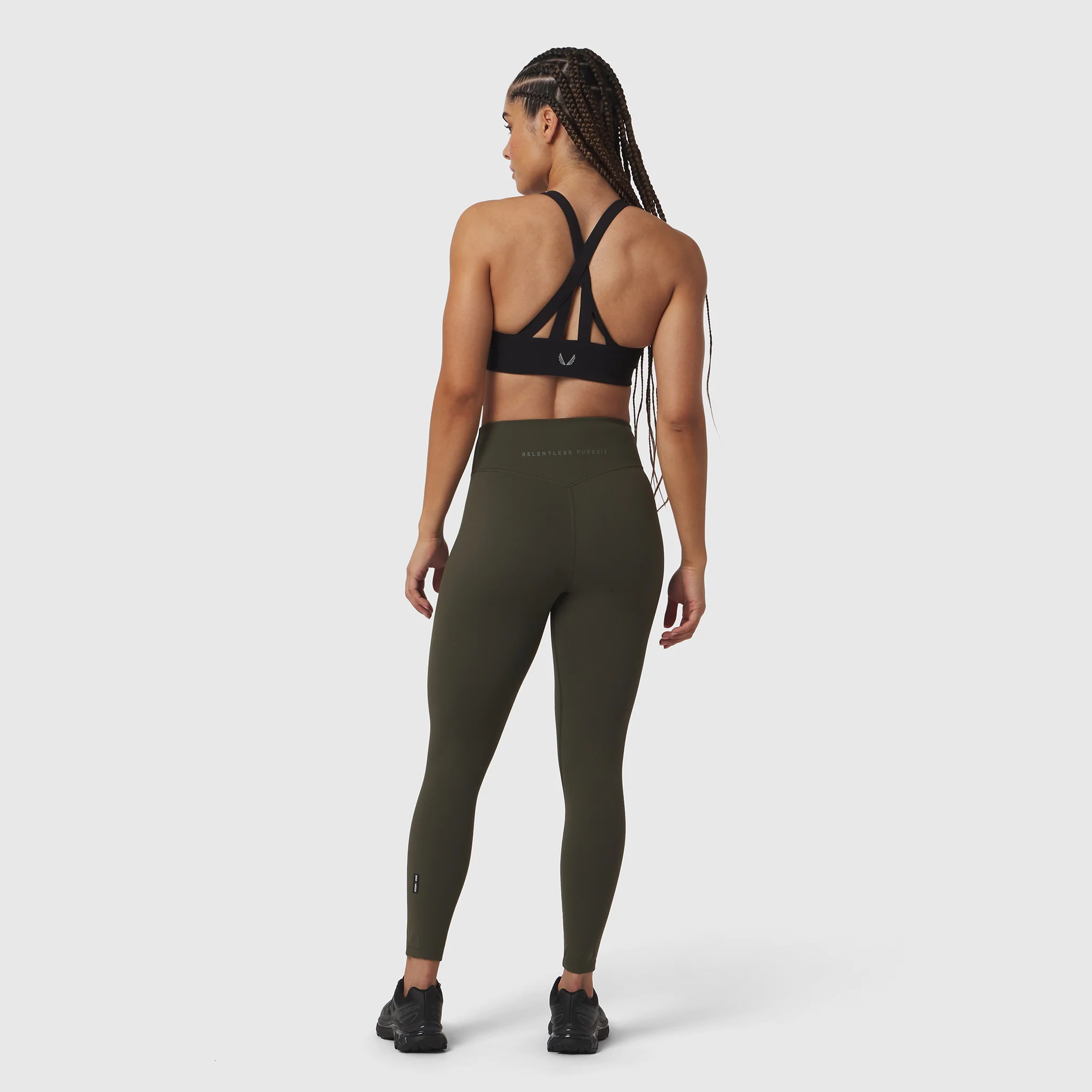 W002. LYCRA® ADAPTIV Legging - Olive - Image 4