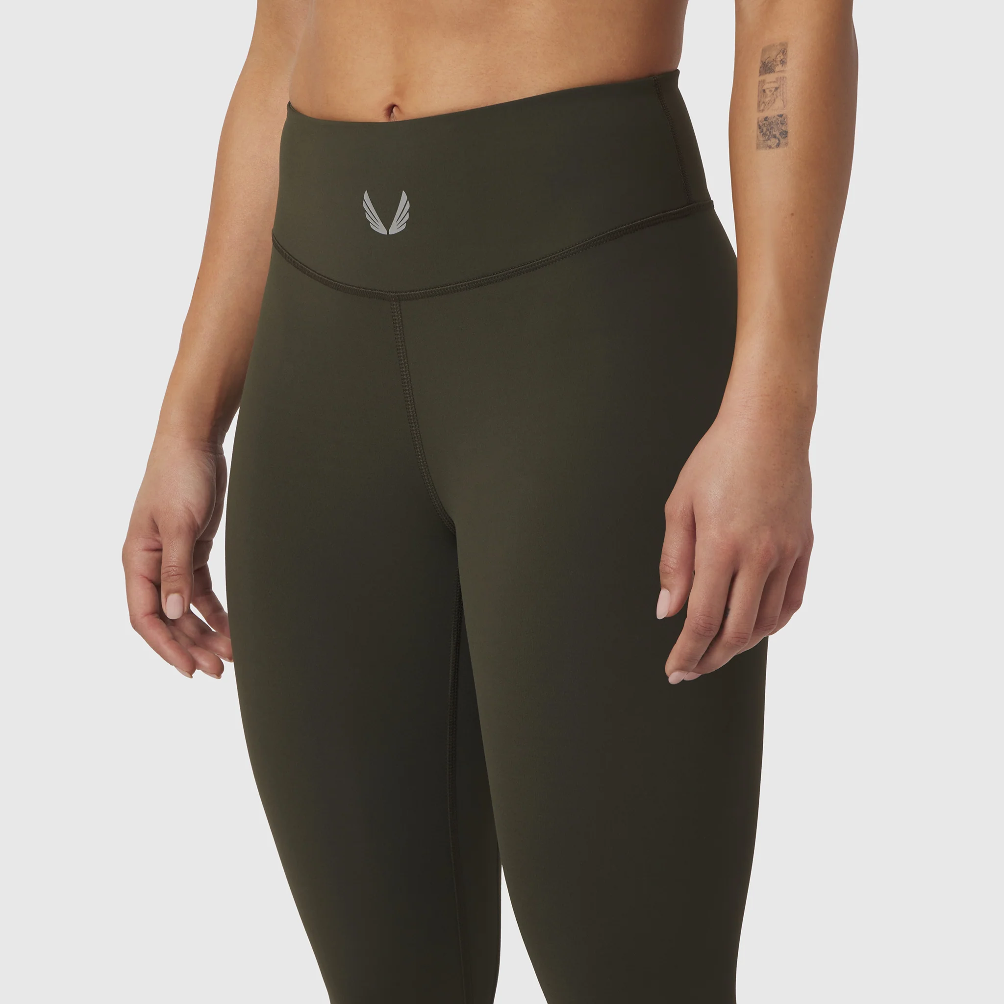 W002. LYCRA® ADAPTIV Legging - Olive - Image 6