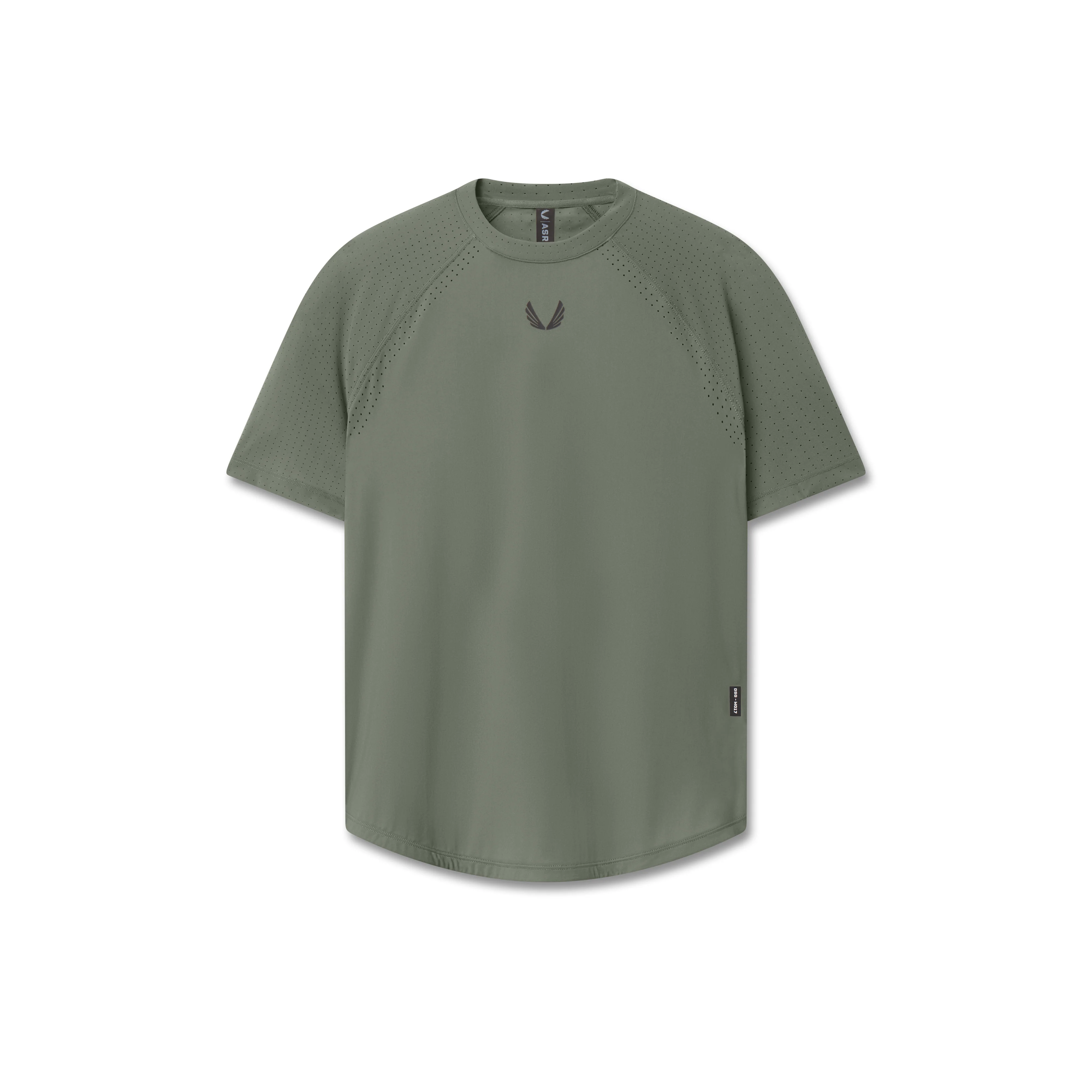 W017. Laser-Vent™ Established Tee - Sage - Image 6