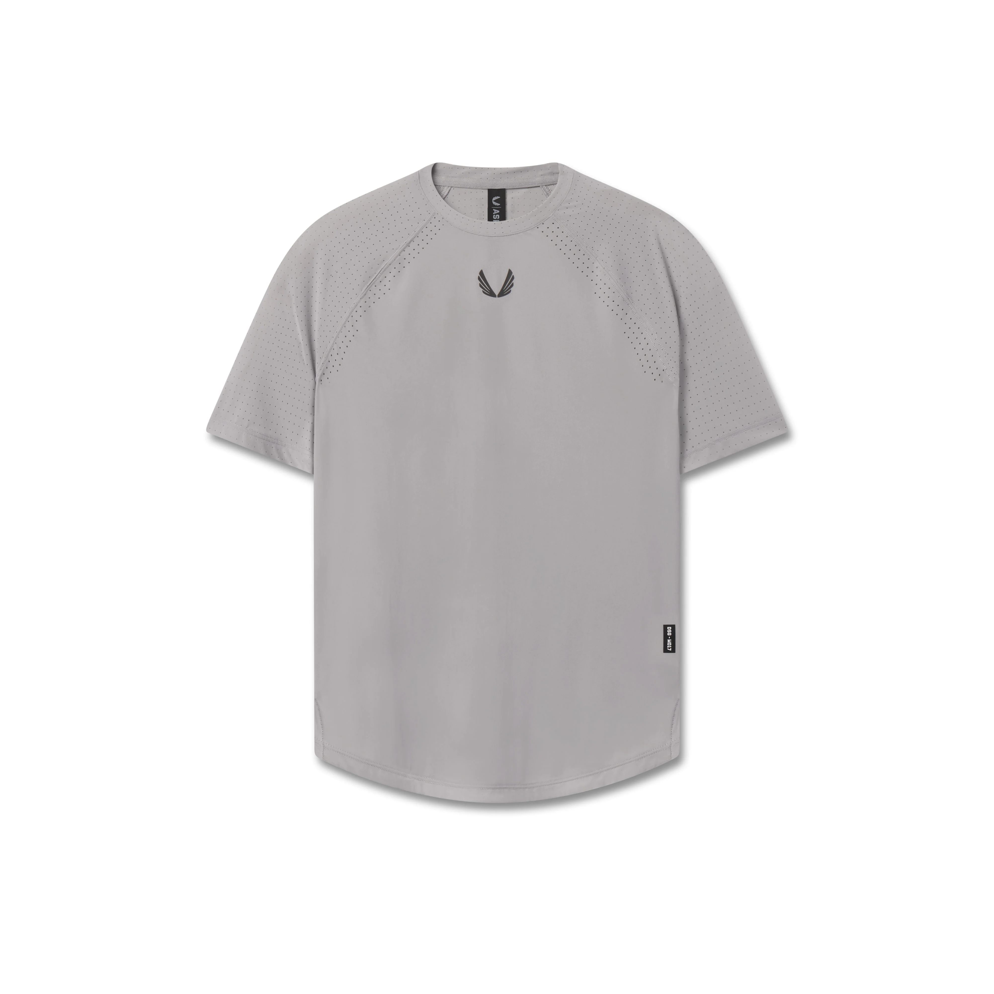 W017. Laser-Vent™ Established Tee - Slate Grey - Image 7